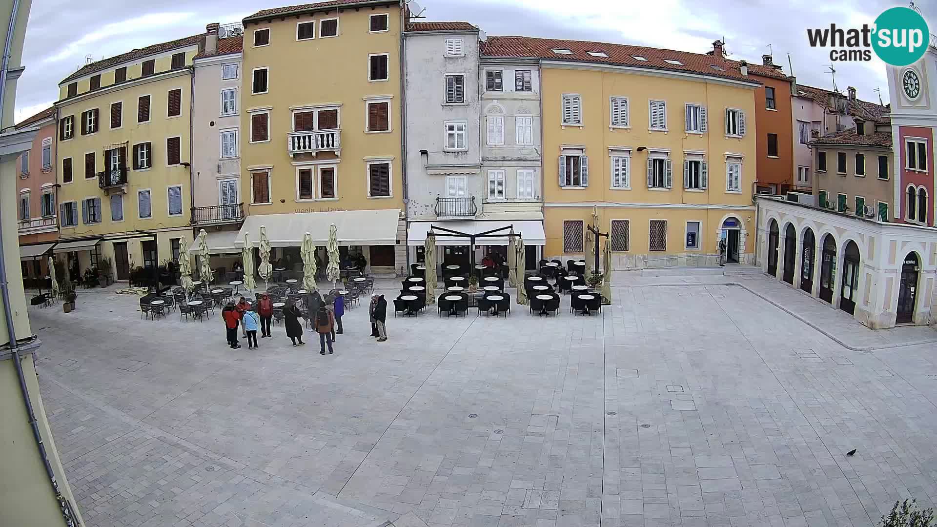 Webcam Rovinj Center – Plaza Principal