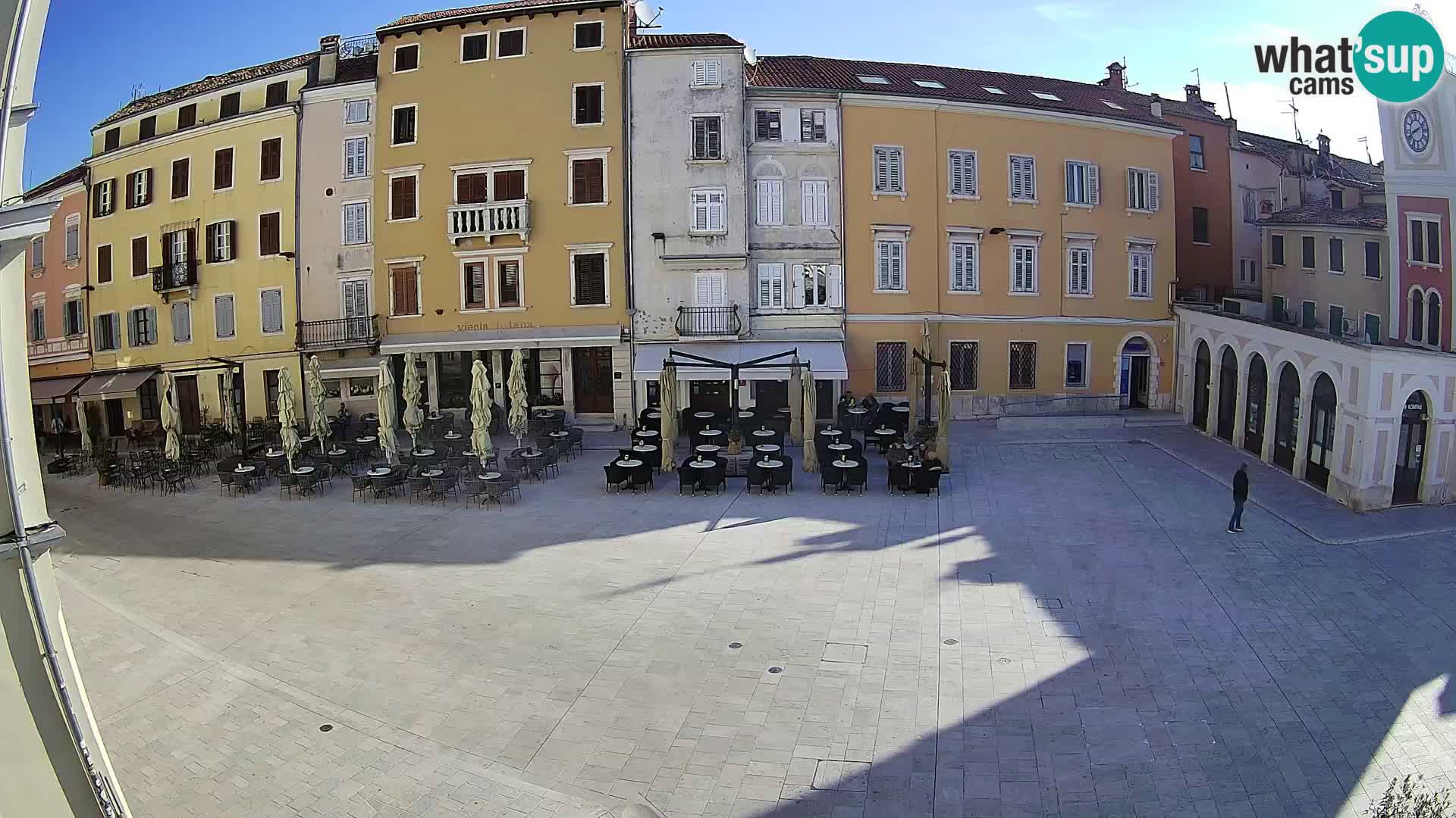 Webcam Rovinj Center – Plaza Principal