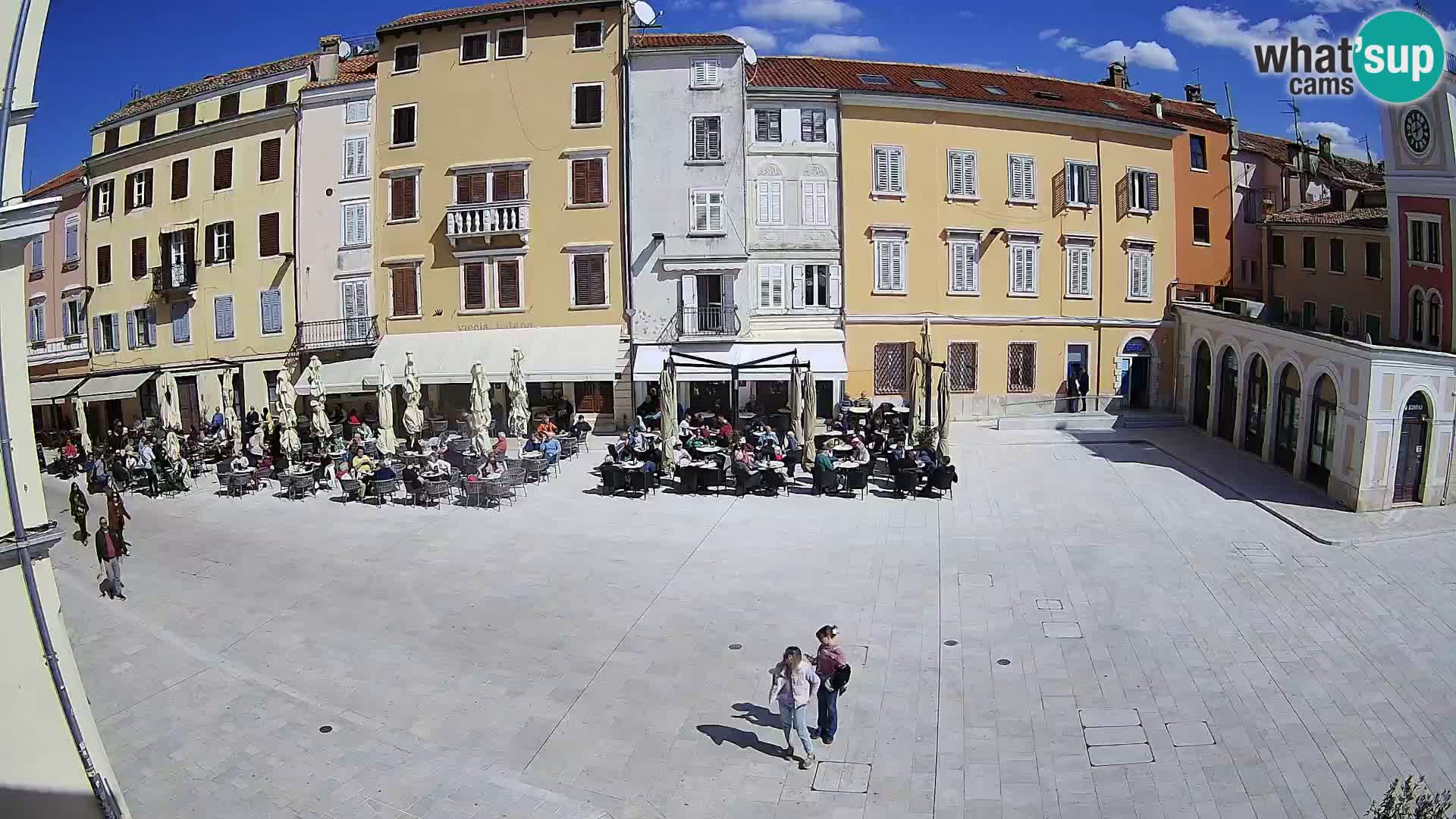 Webcam Rovinj Center – Plaza Principal