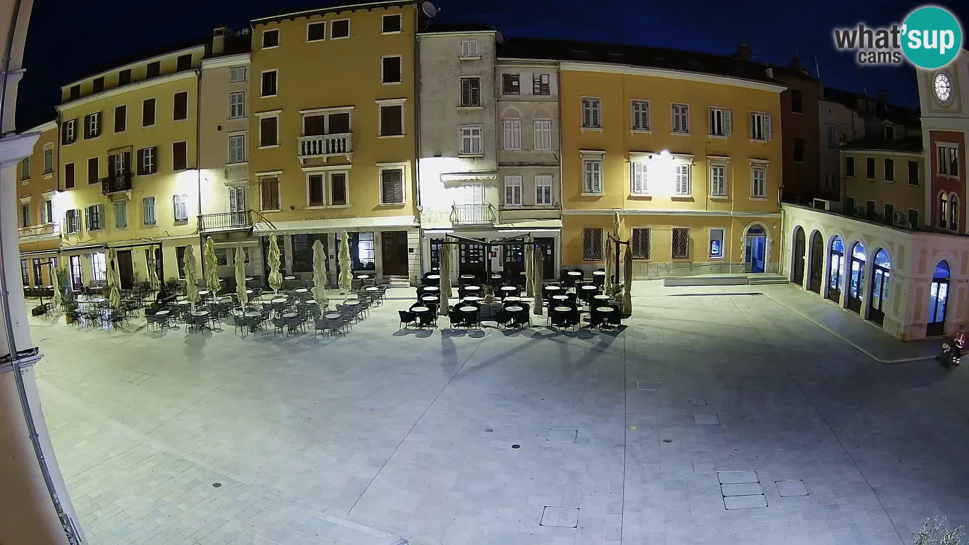 Webcam Rovinj Zentrum – Hauptplatz in Echtzeit