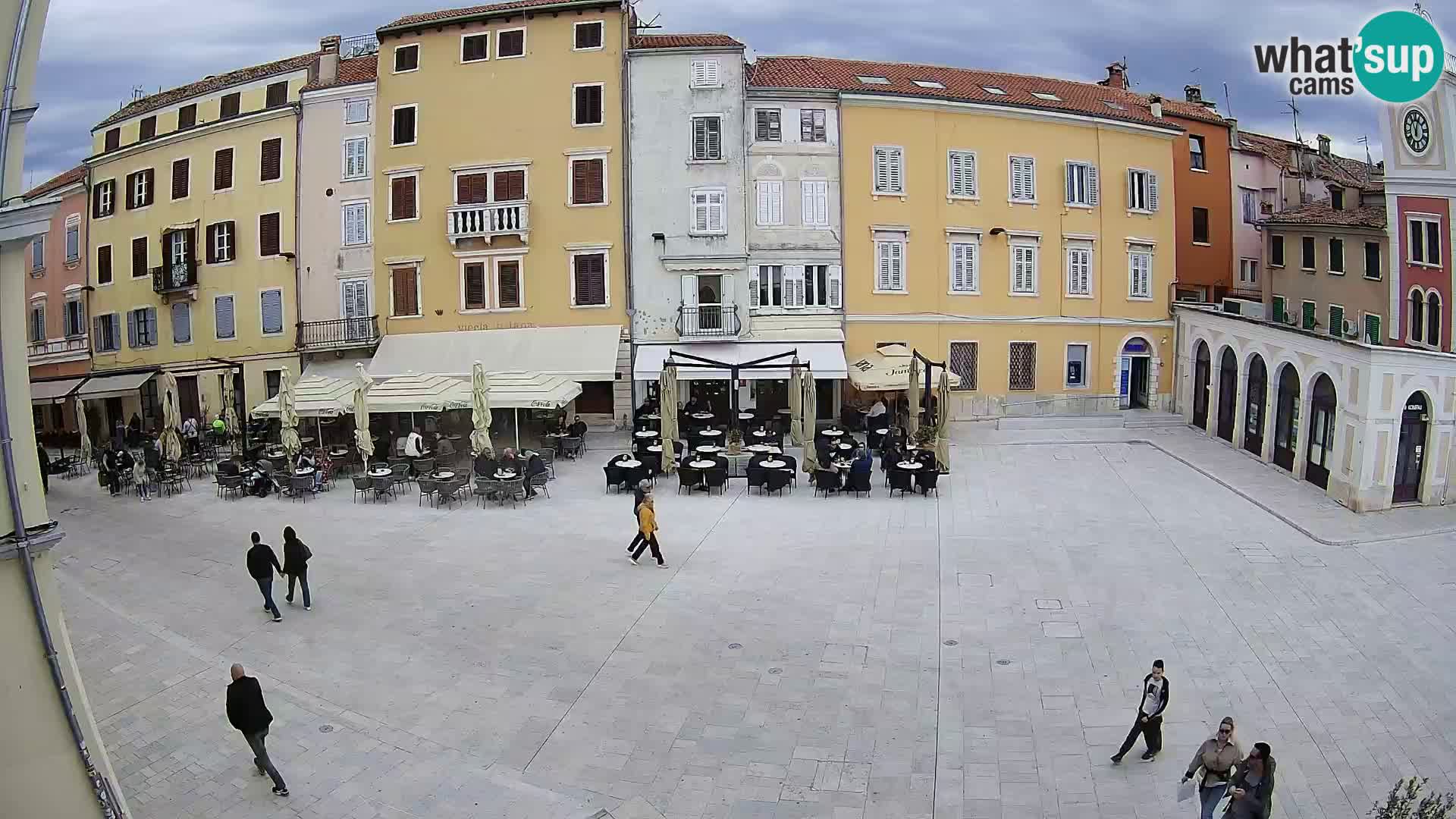 Webcam Rovinj Center – Plaza Principal