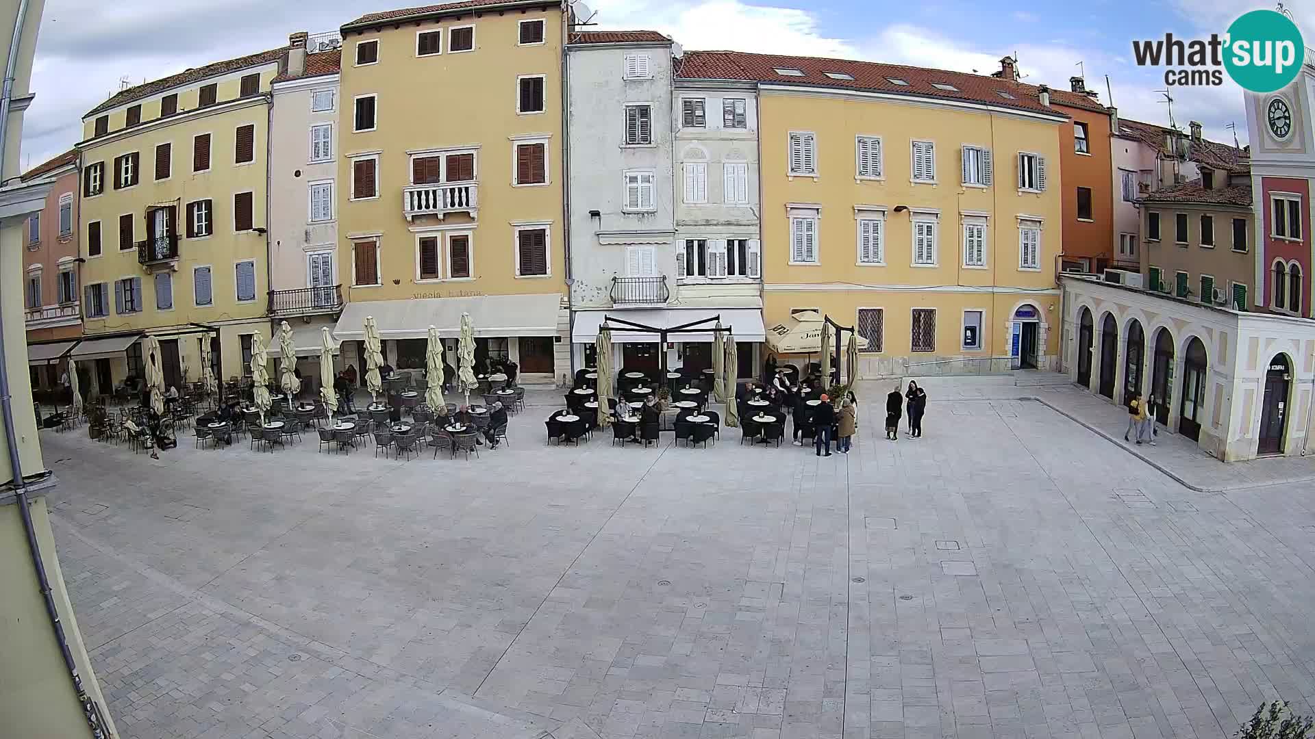 Webcam Rovinj Center – Plaza Principal