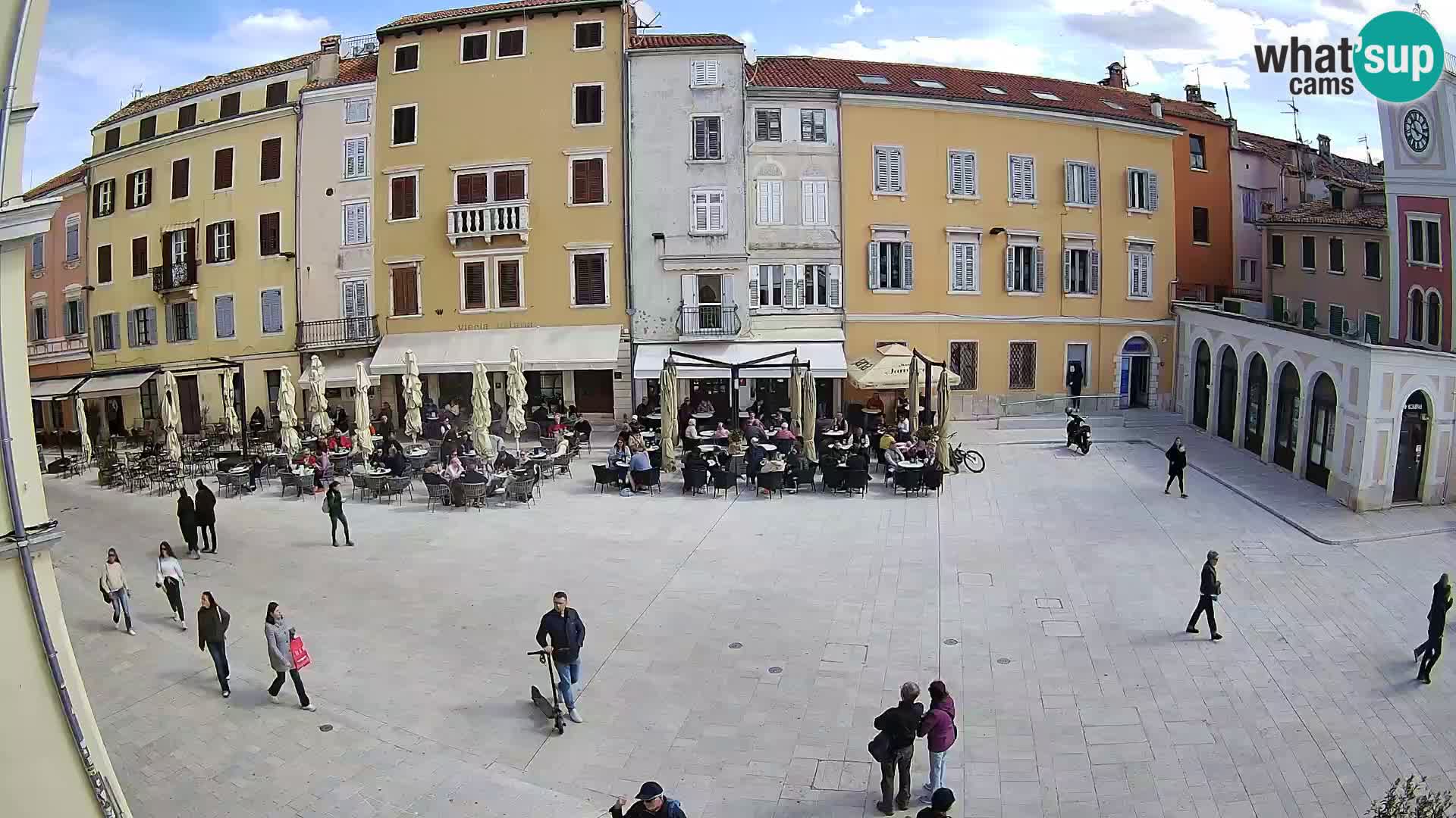 Webcam Rovinj Centre – Place Principale