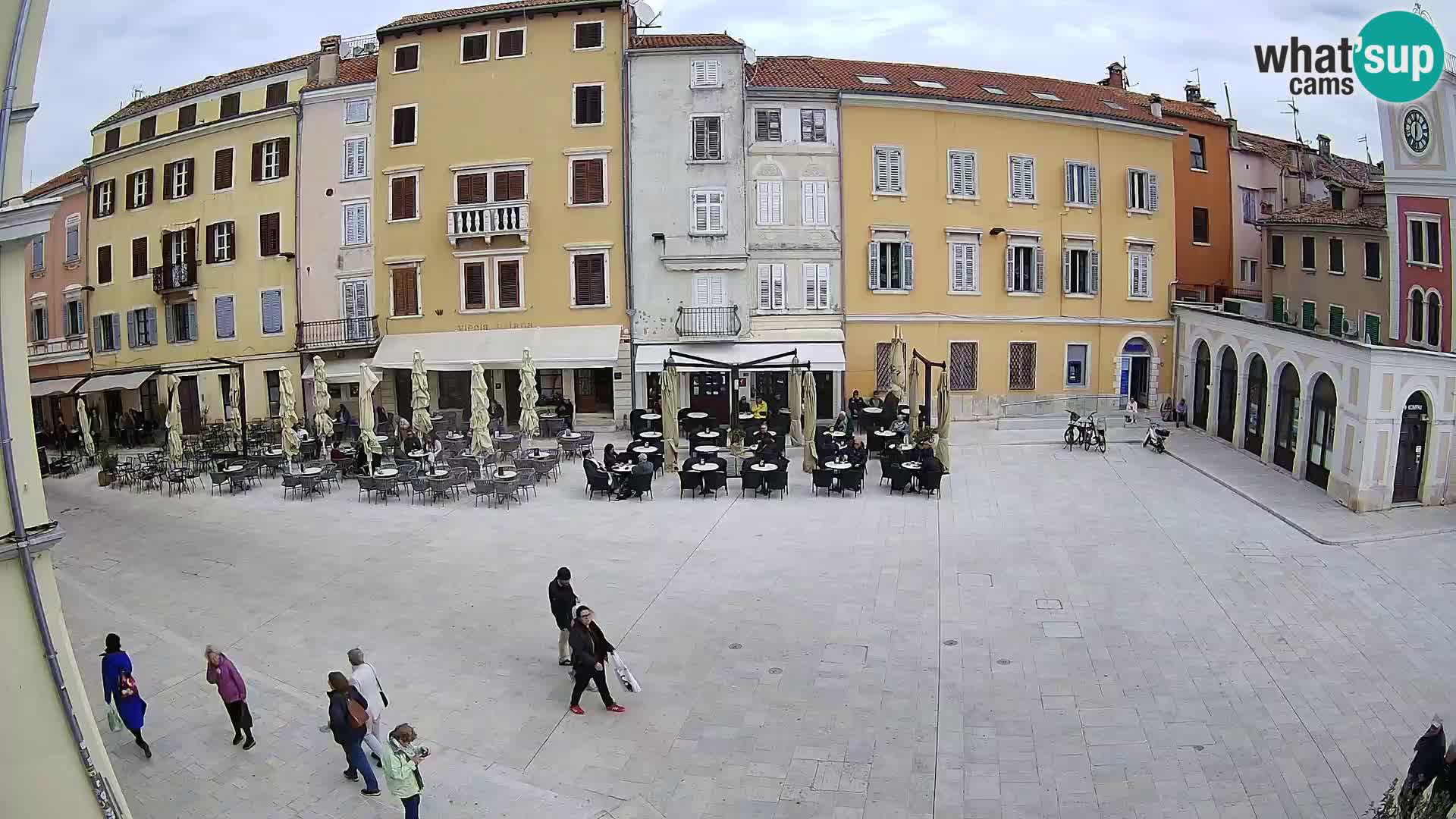 Webcam Rovinj Center – Plaza Principal
