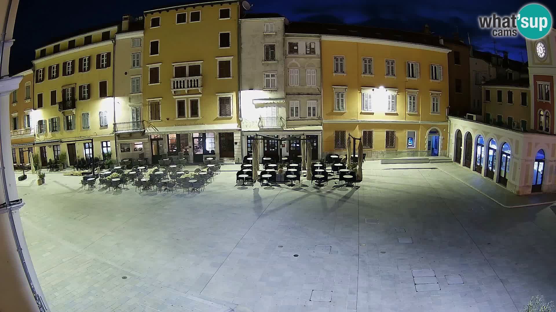 Webcam Rovinj Zentrum – Hauptplatz in Echtzeit