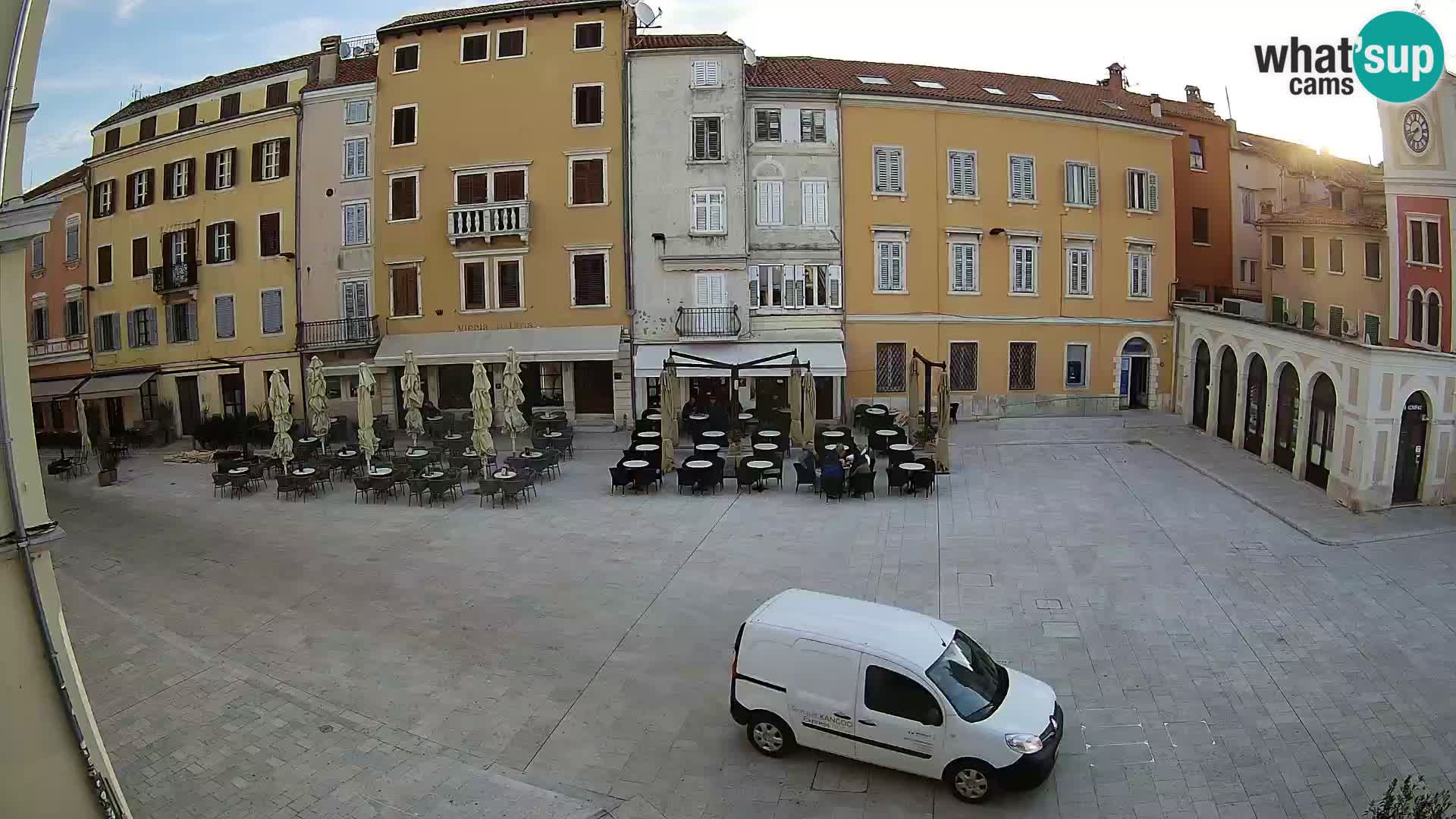 Webcam Rovinj Zentrum – Hauptplatz in Echtzeit