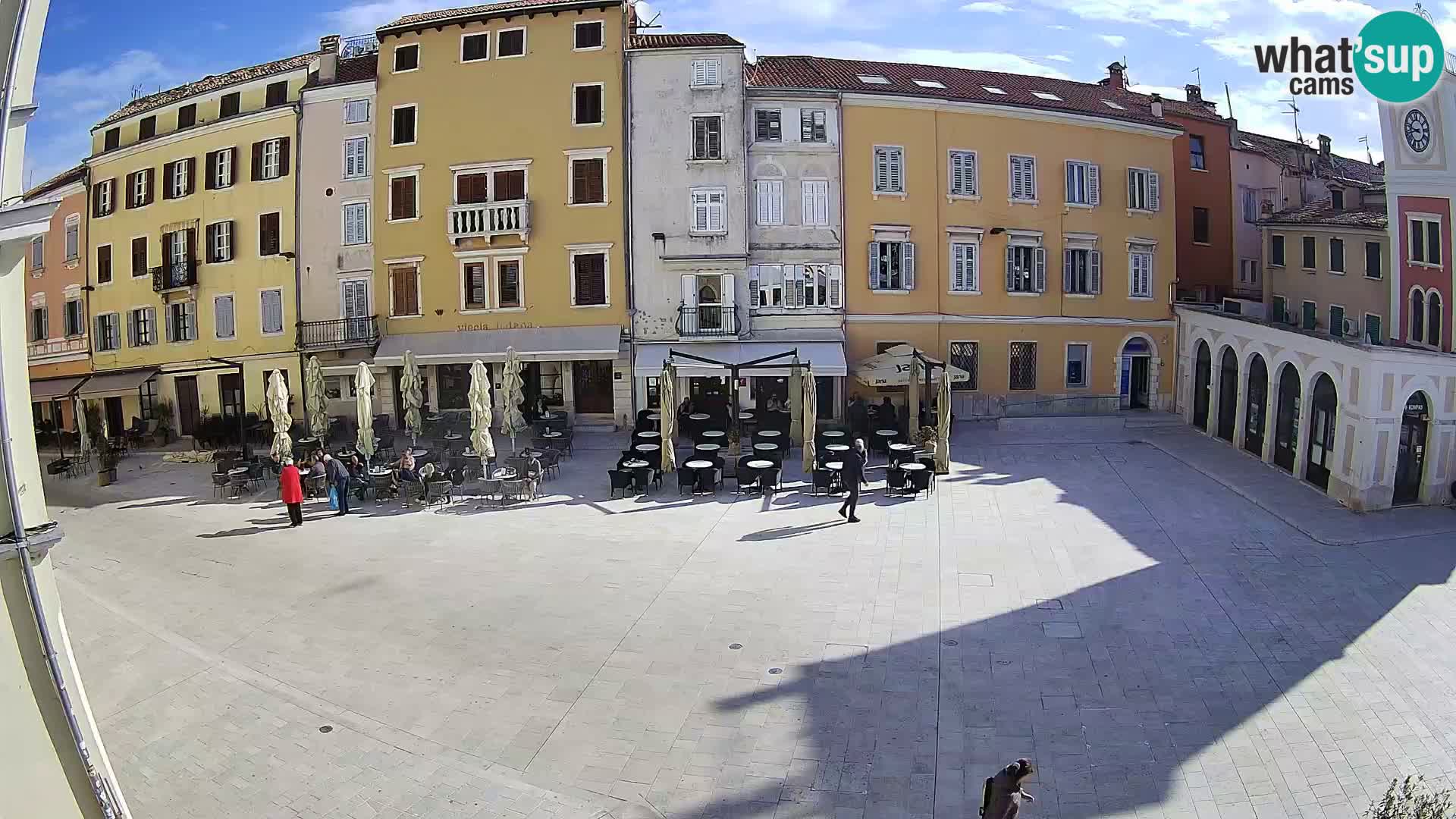 Webcam Rovinj Center – Plaza Principal