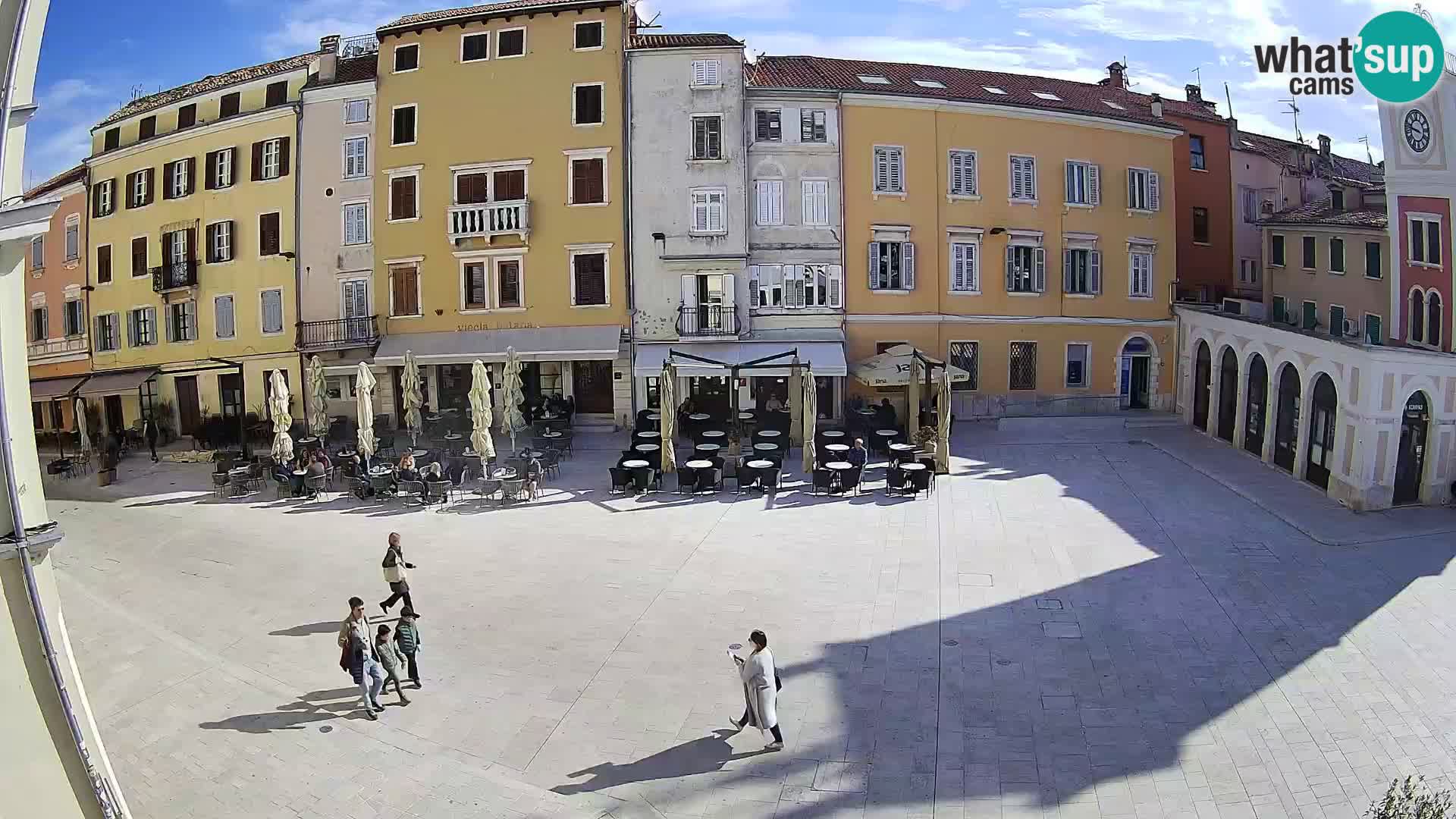 Webcam Rovinj Center – Plaza Principal