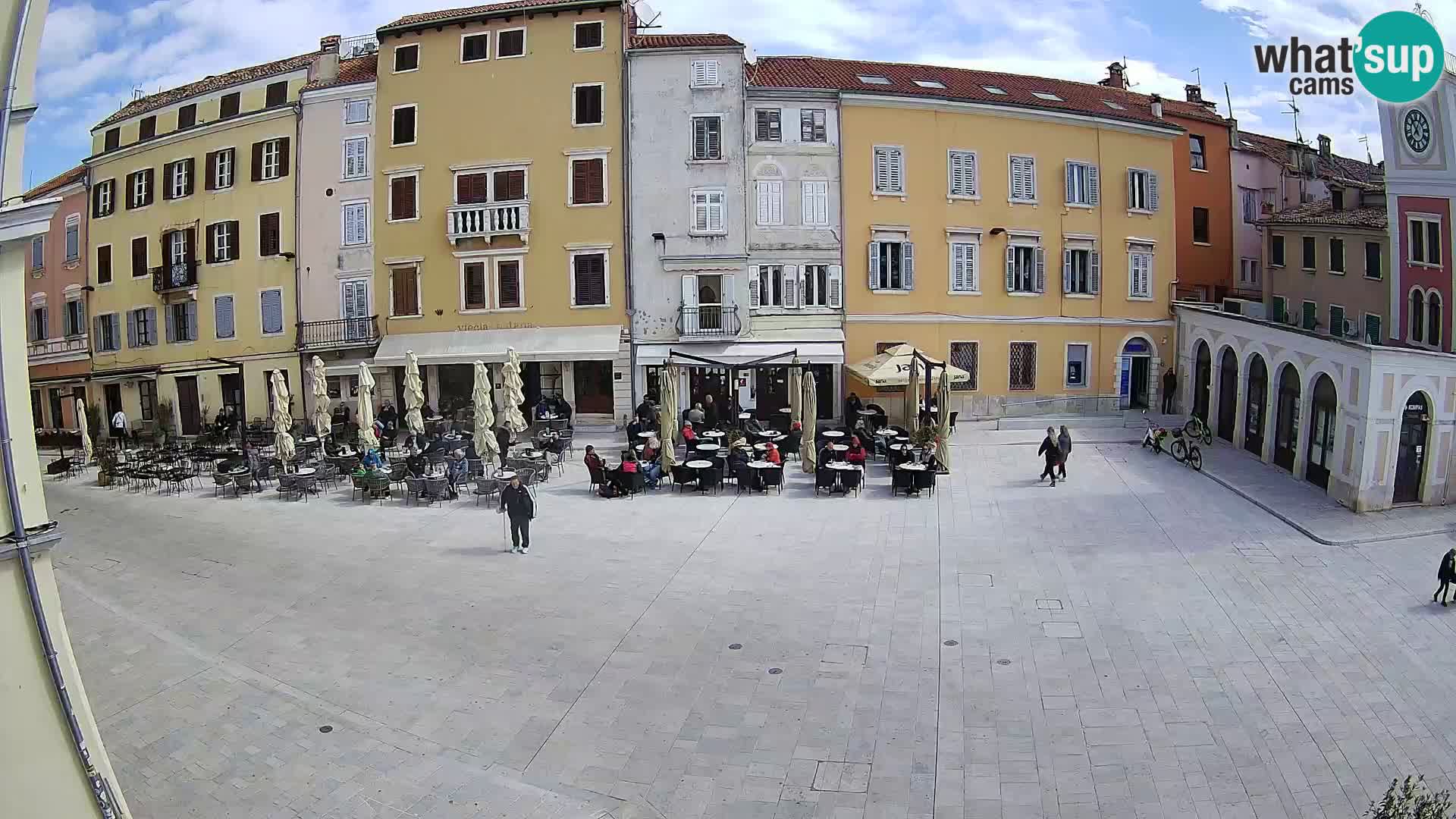 Webcam Rovinj Centar – glavni trg