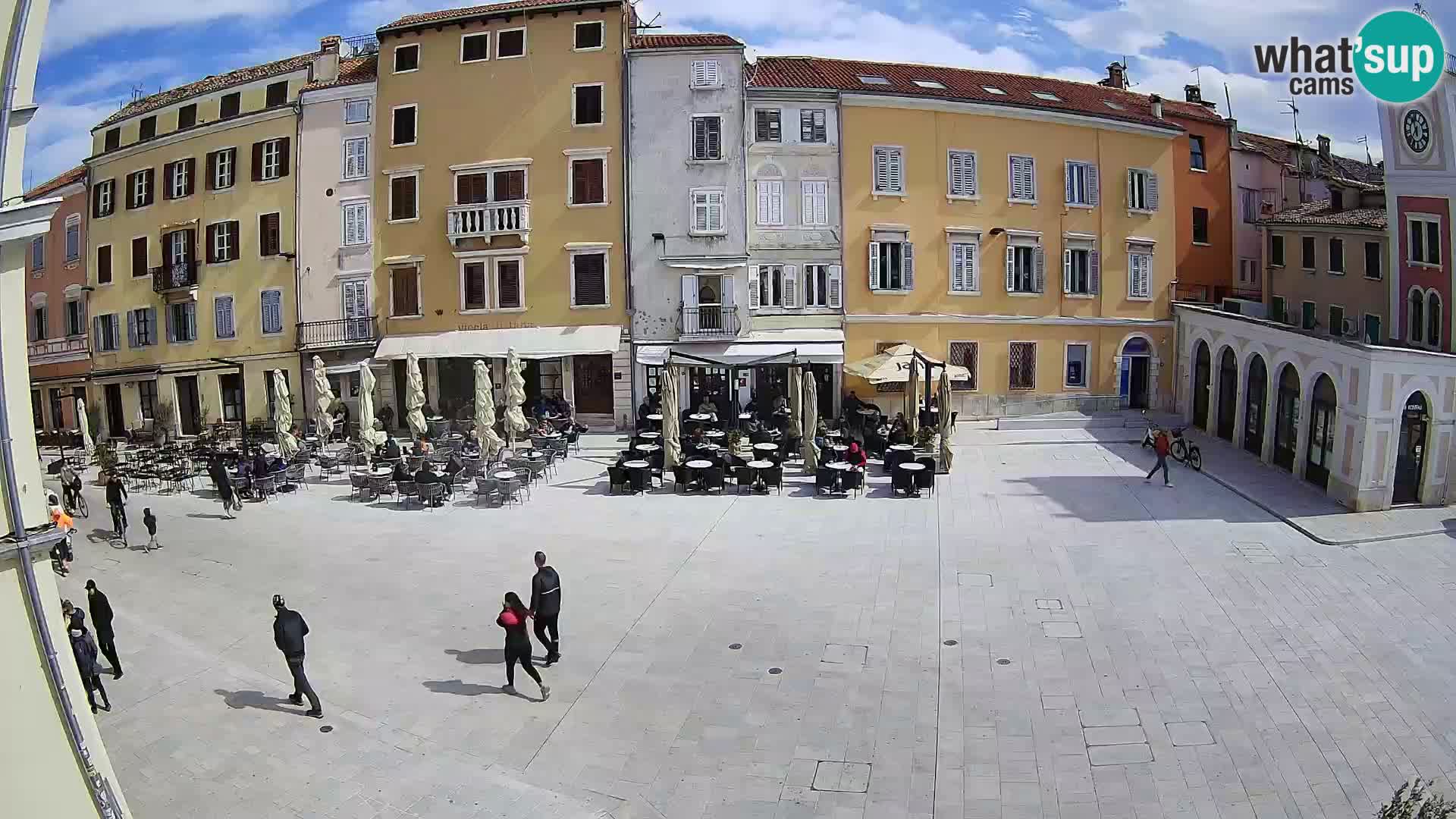 Webcam Rovinj Center – Plaza Principal