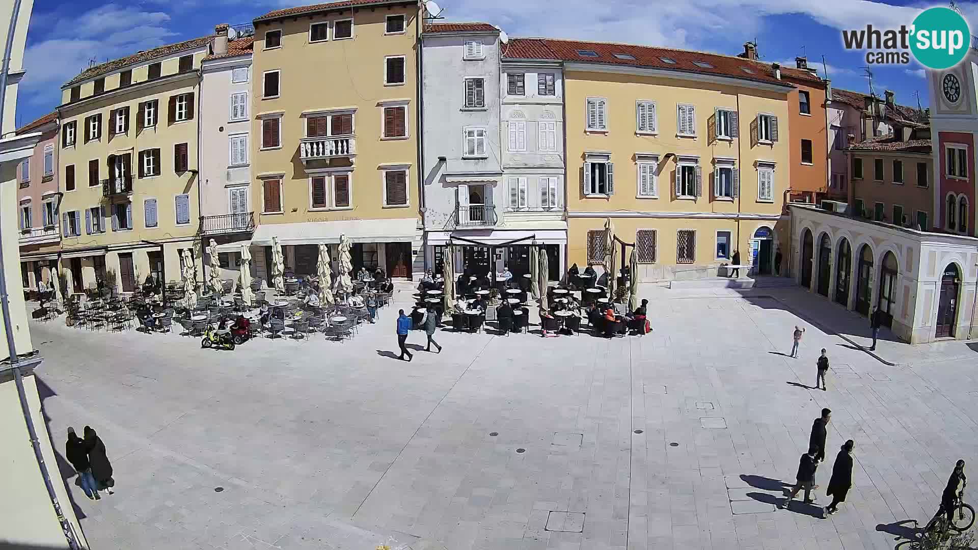 Webcam Rovinj Center – Plaza Principal