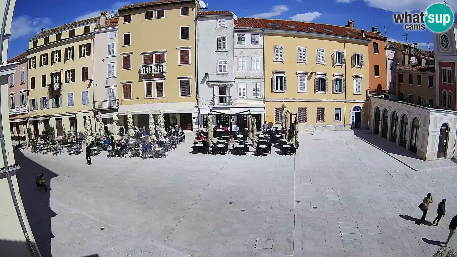 Webcam Rovinj Center – Plaza Principal