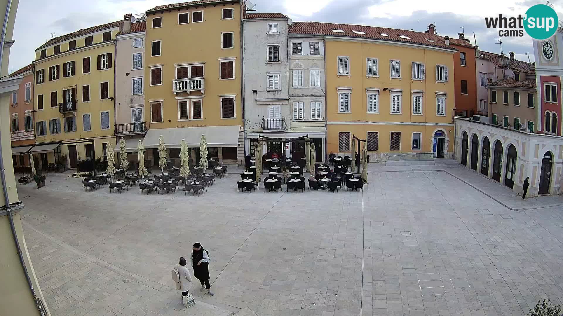 Webcam Rovinj Centre – Place Principale