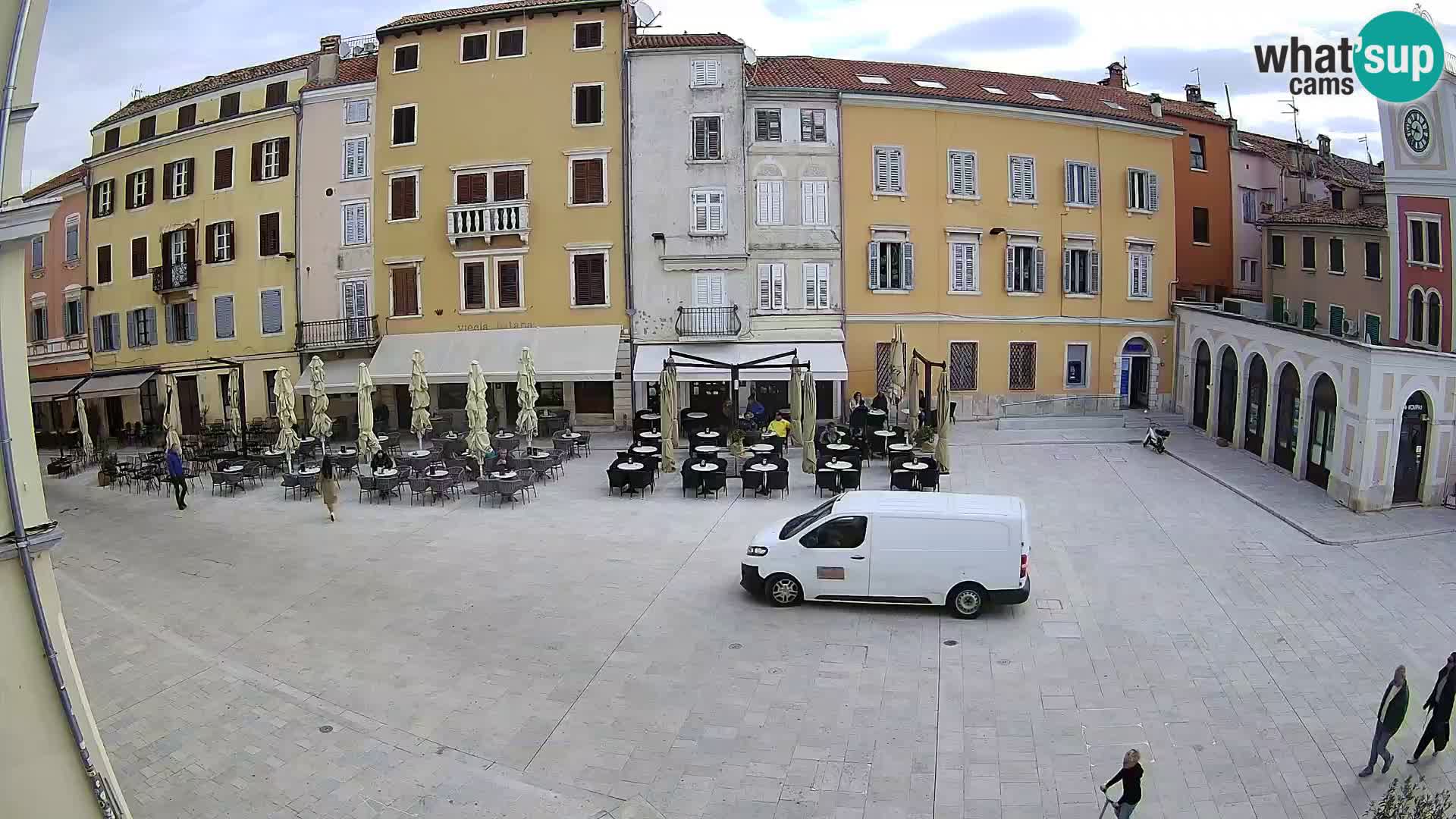 Webcam Rovinj Center – Plaza Principal