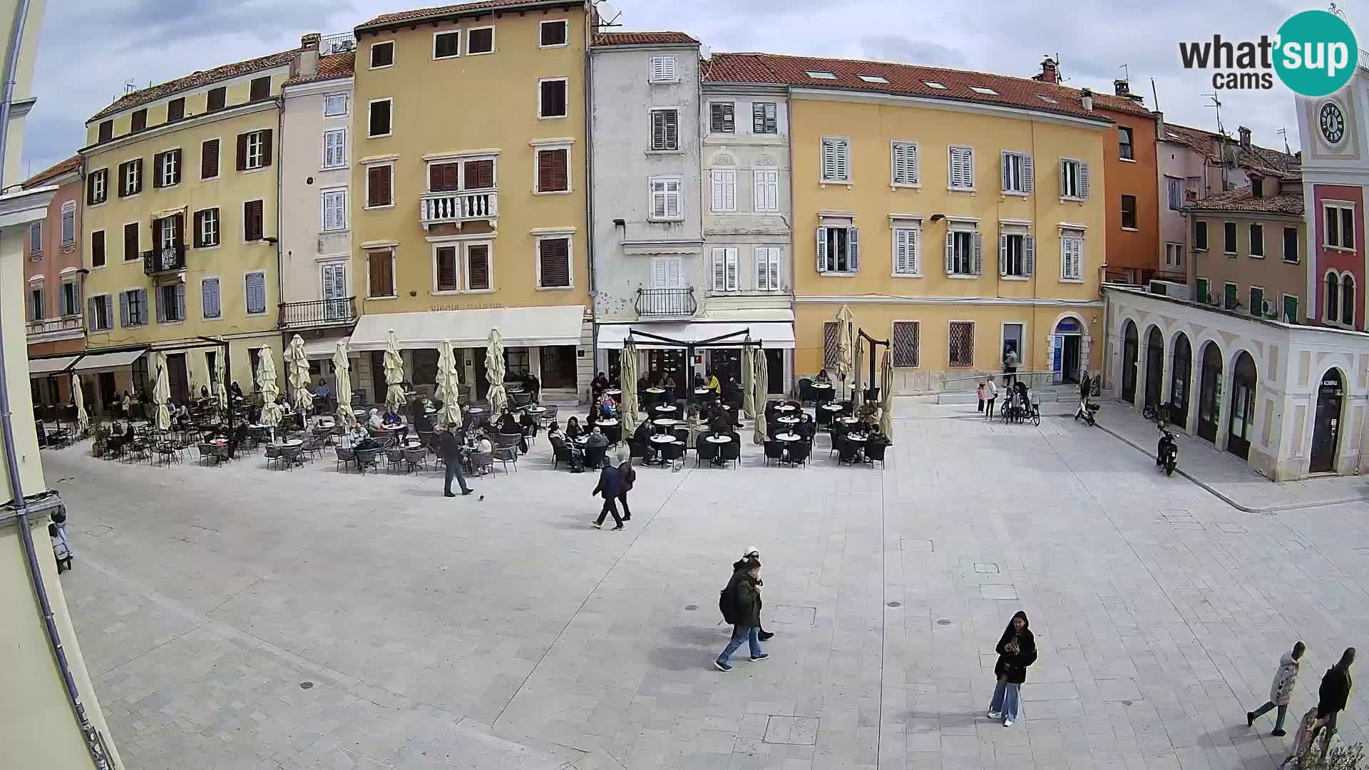 Webcam Rovinj Center – Plaza Principal
