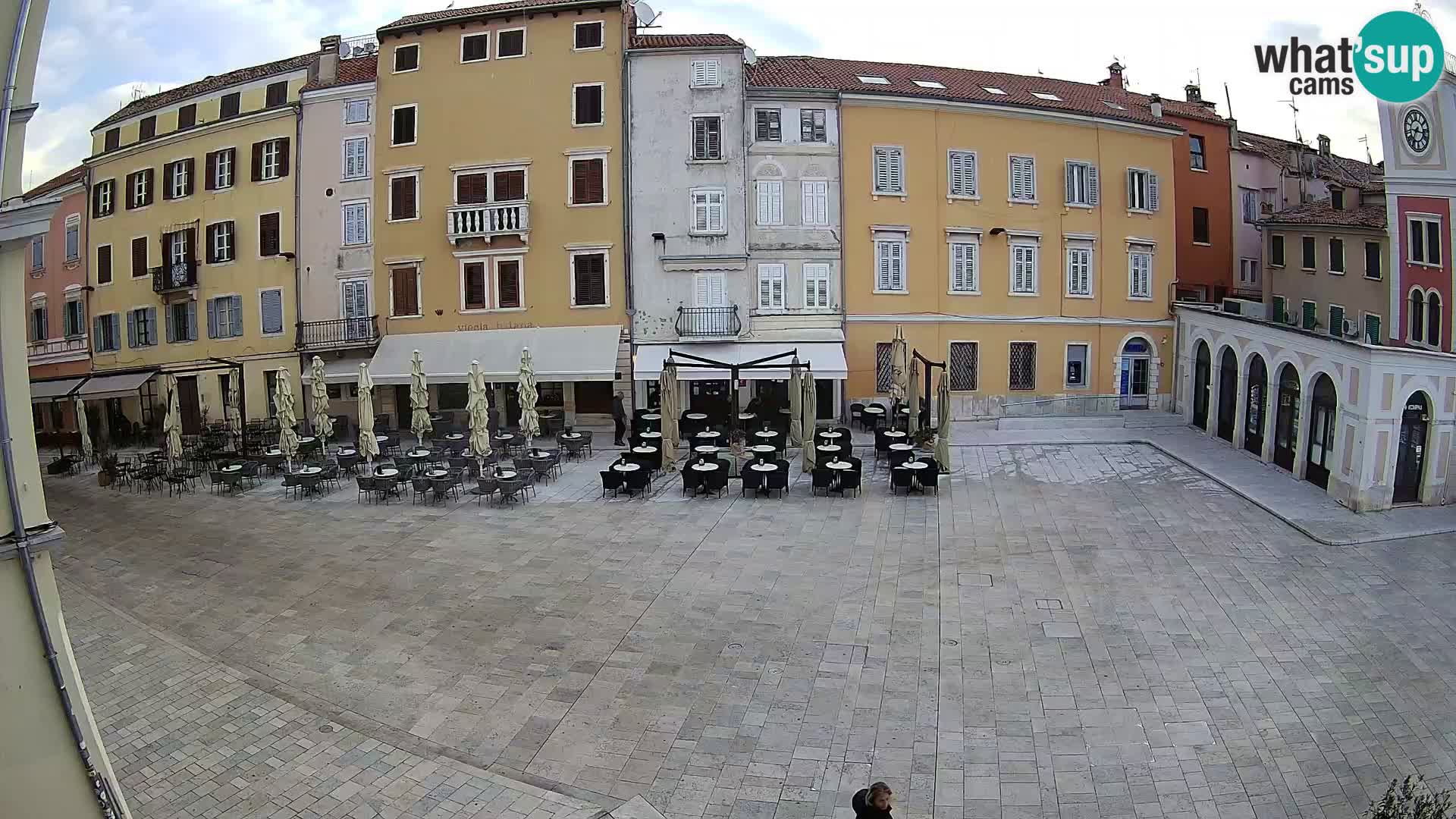 Webcam Rovinj Centre – Place Principale