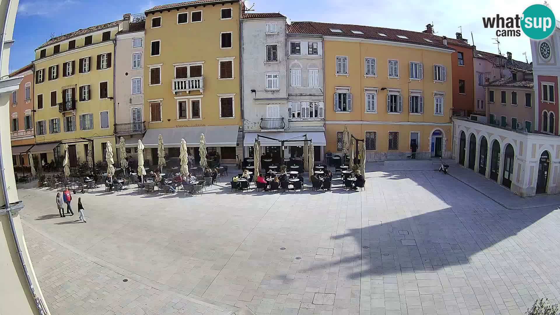Rovinj Center Webcam – Main Square
