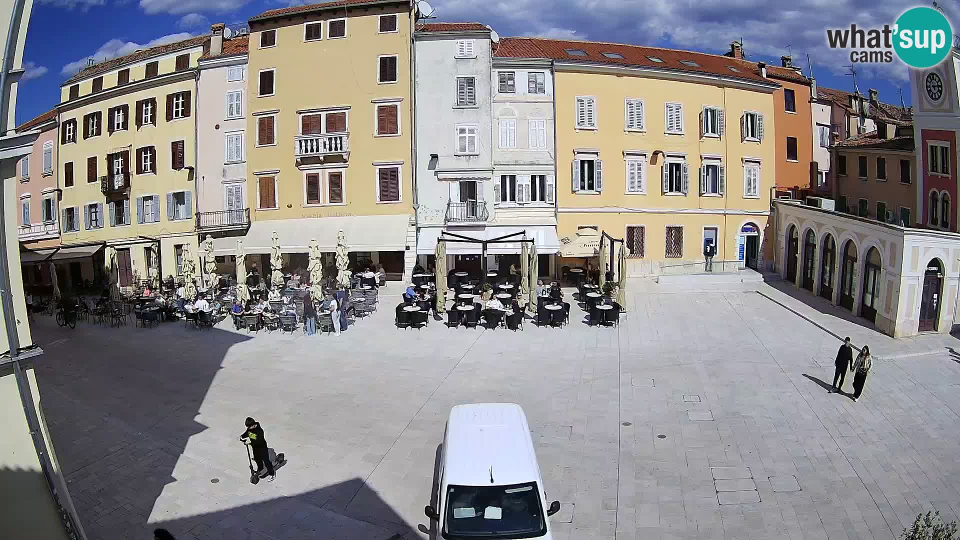 Webcam Rovinj Zentrum – Hauptplatz in Echtzeit