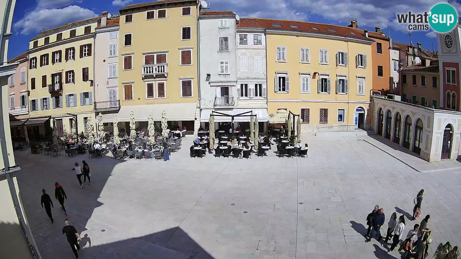 Webcam Rovinj Centre – Place Principale