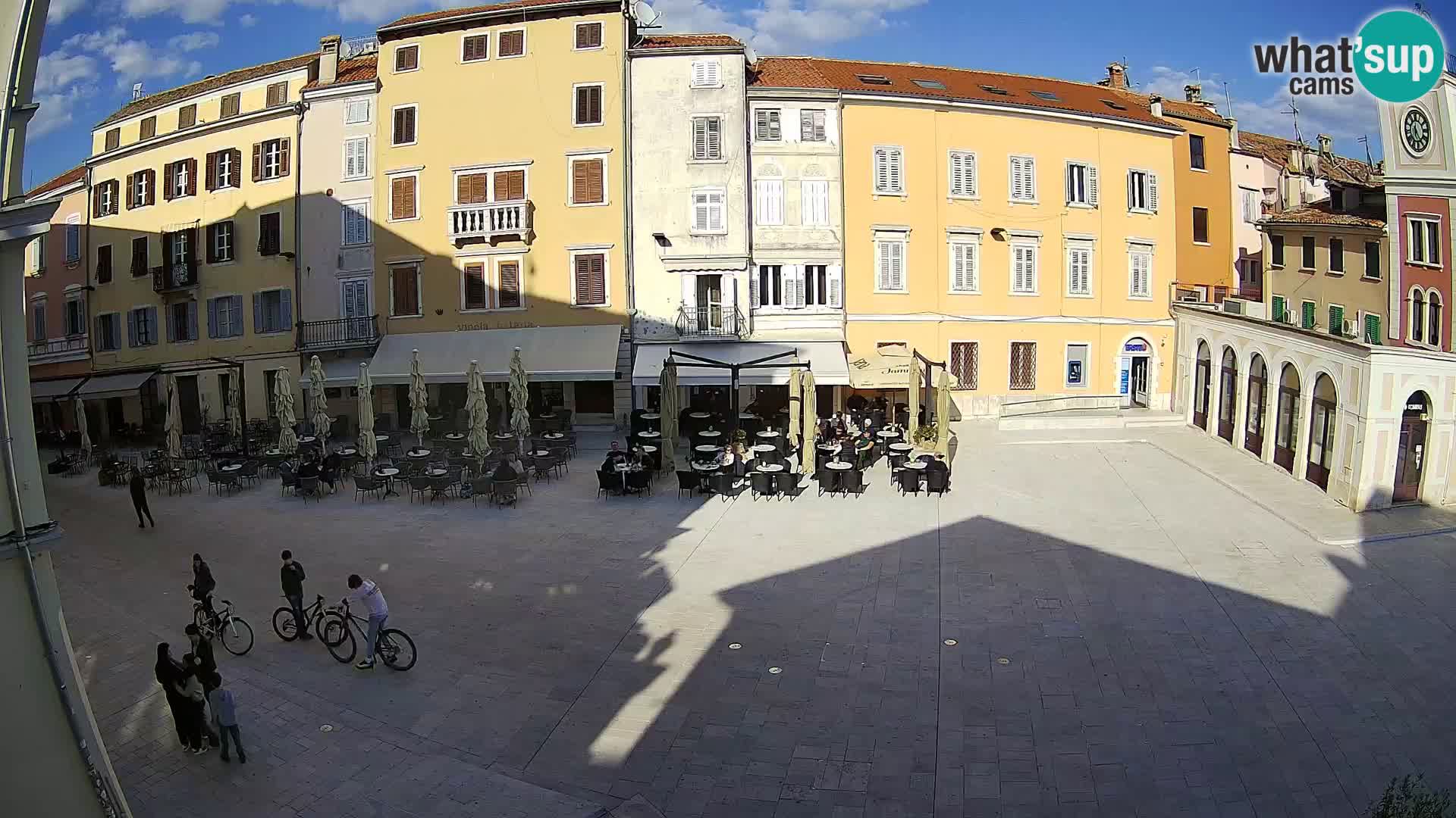 Webcam Rovinj Zentrum – Hauptplatz in Echtzeit