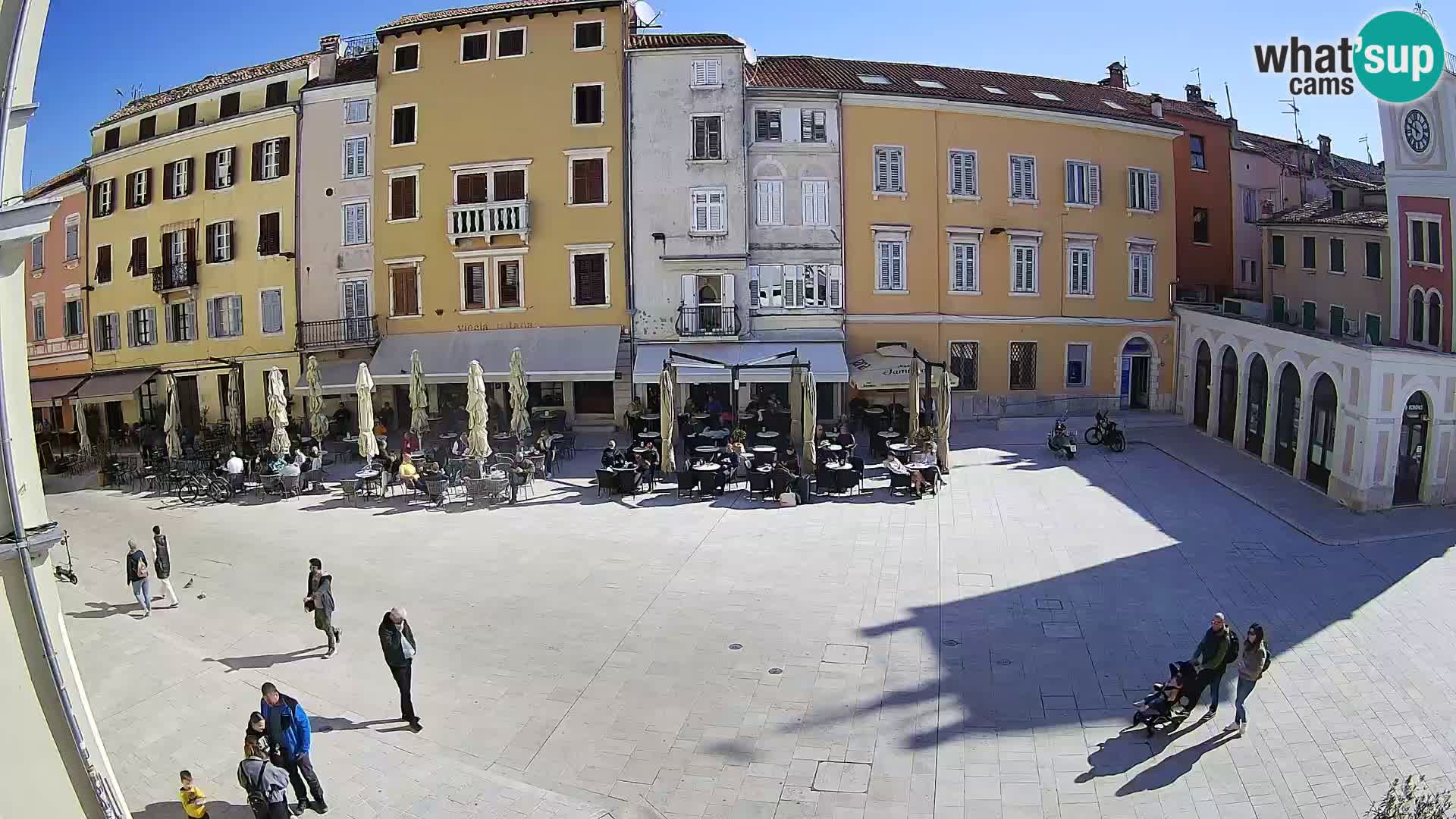 Webcam Rovinj Centre – Place Principale