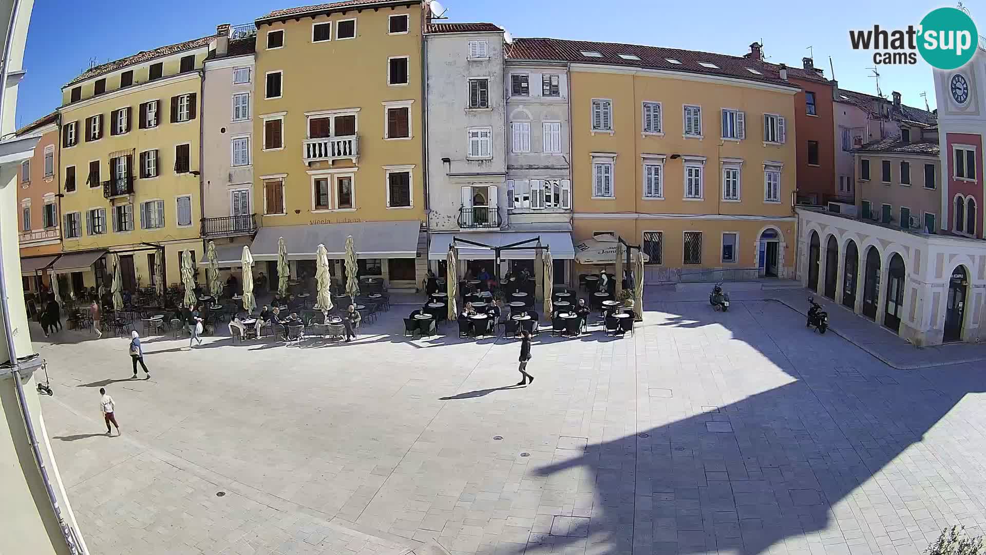 Webcam Rovinj Centre – Place Principale