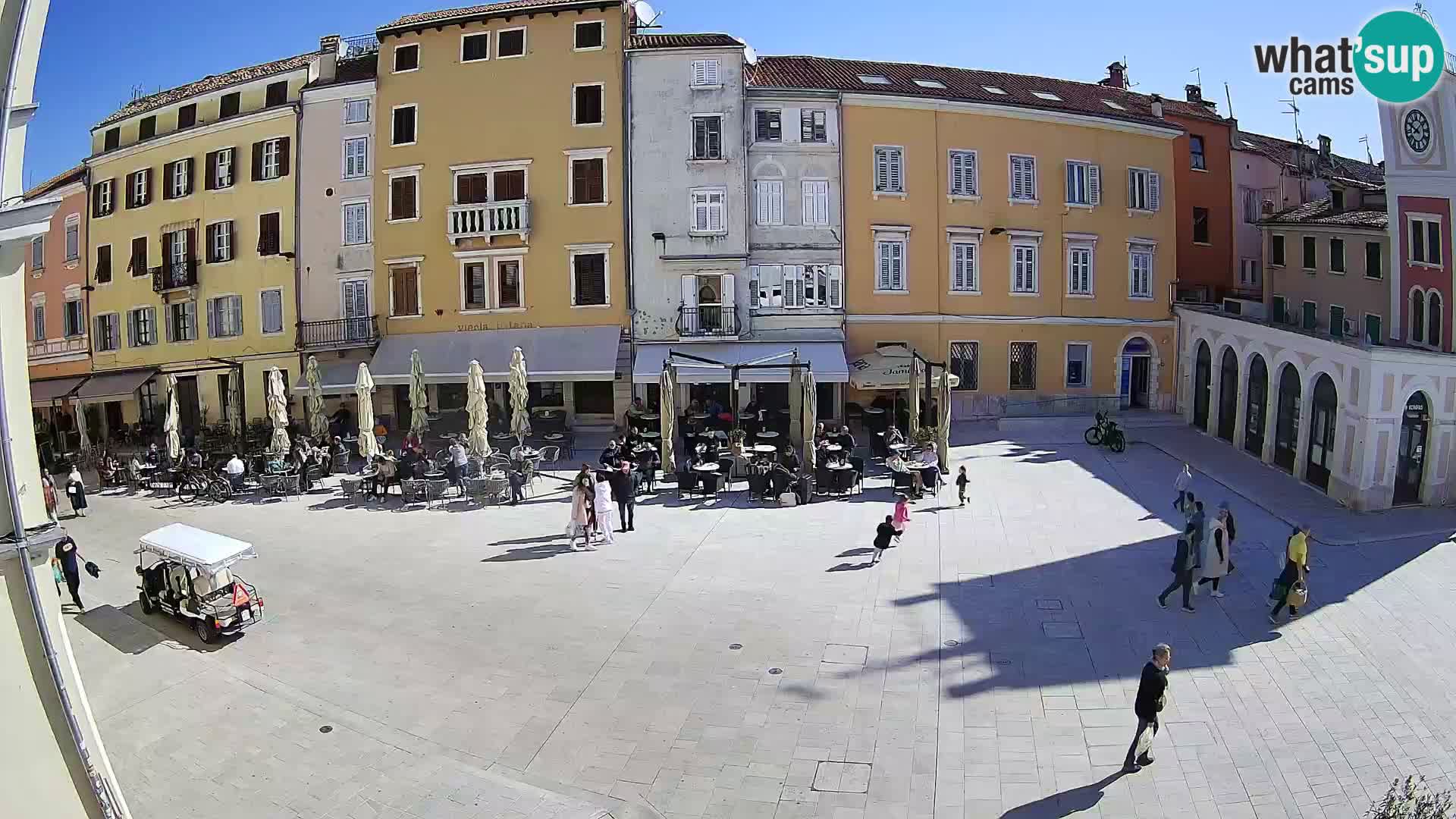 Webcam Rovinj Centre – Place Principale