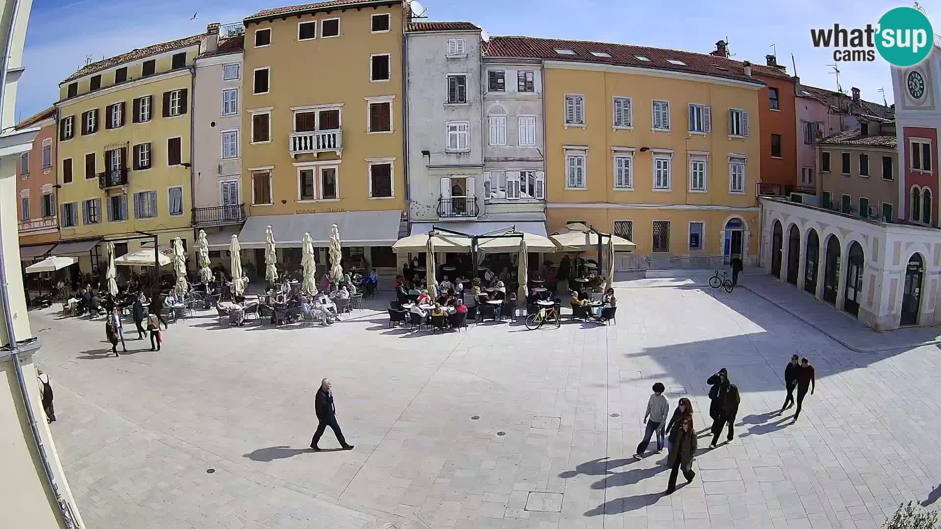 Webcam Rovinj Center – Plaza Principal