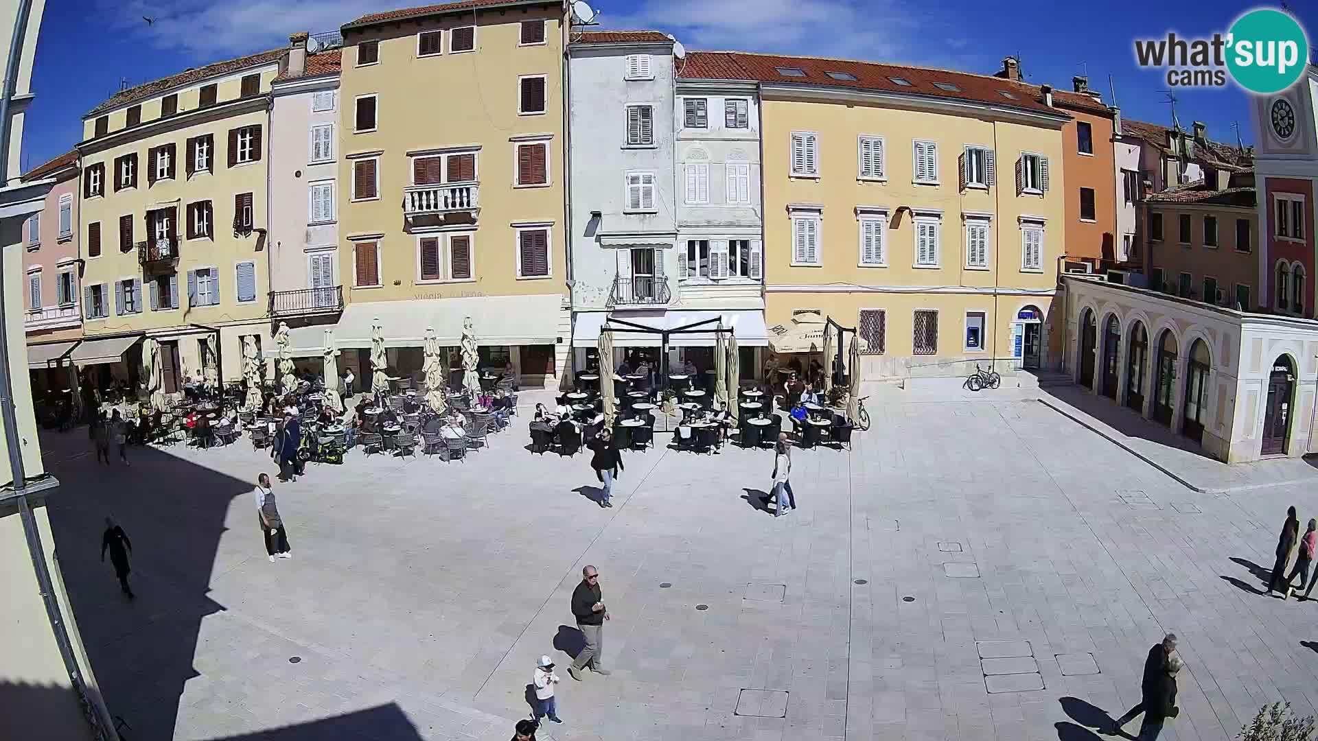 Webcam Rovinj Zentrum – Hauptplatz in Echtzeit