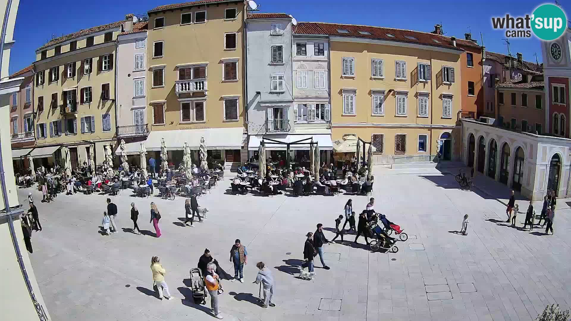 Rovinj Center Webcam – Main Square