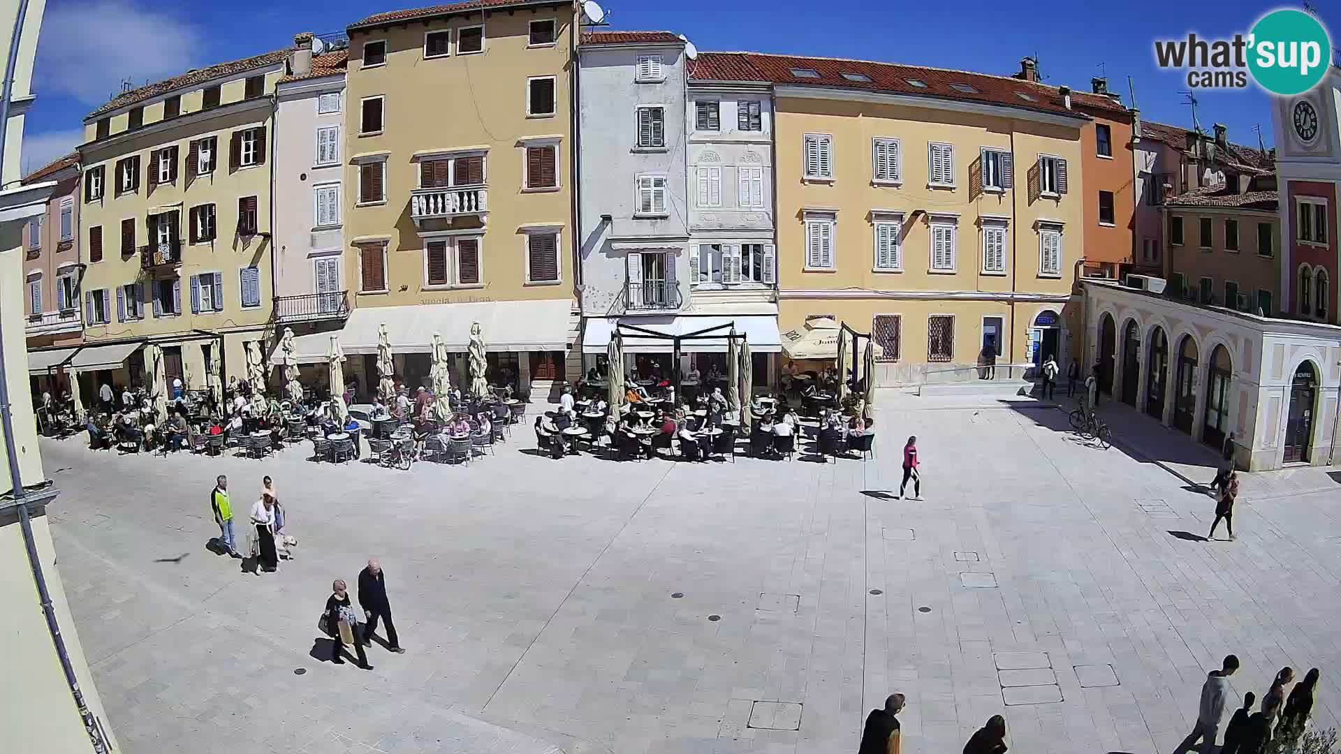 Webcam Rovinj Centre – Place Principale