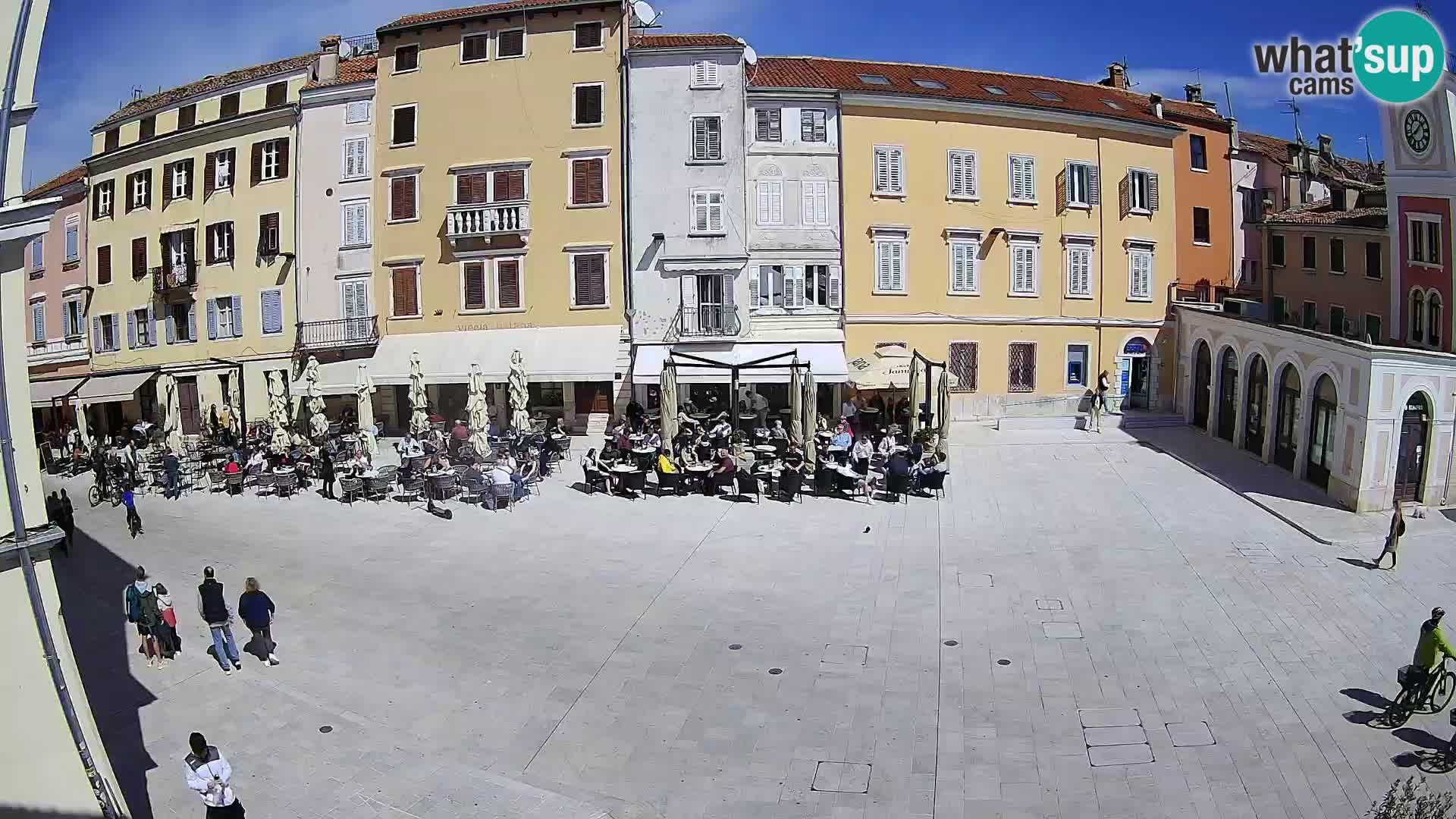 Webcam Rovinj Center – Plaza Principal