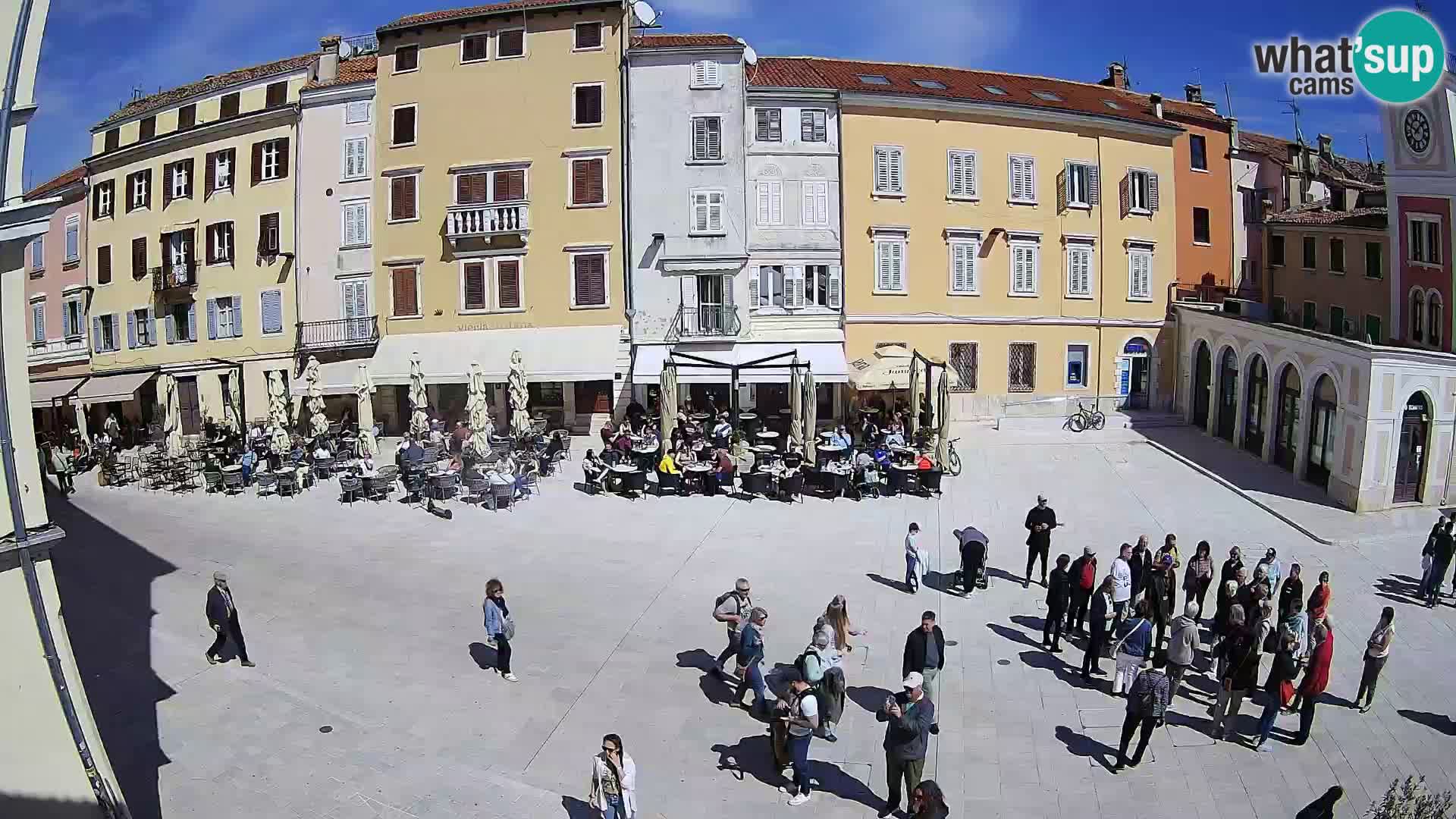 Webcam Rovinj Center – Plaza Principal