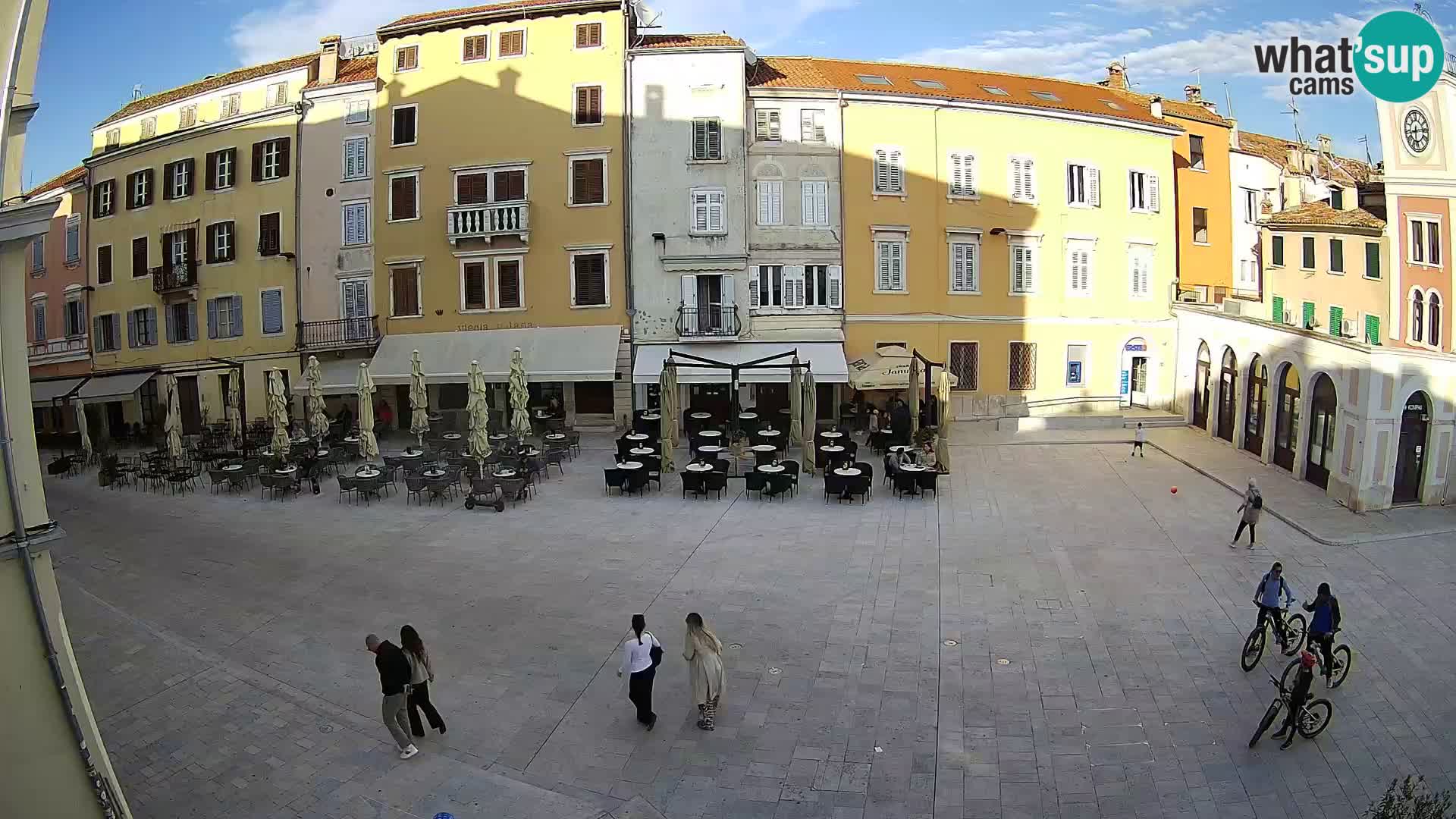 Webcam Rovinj Centre – Place Principale