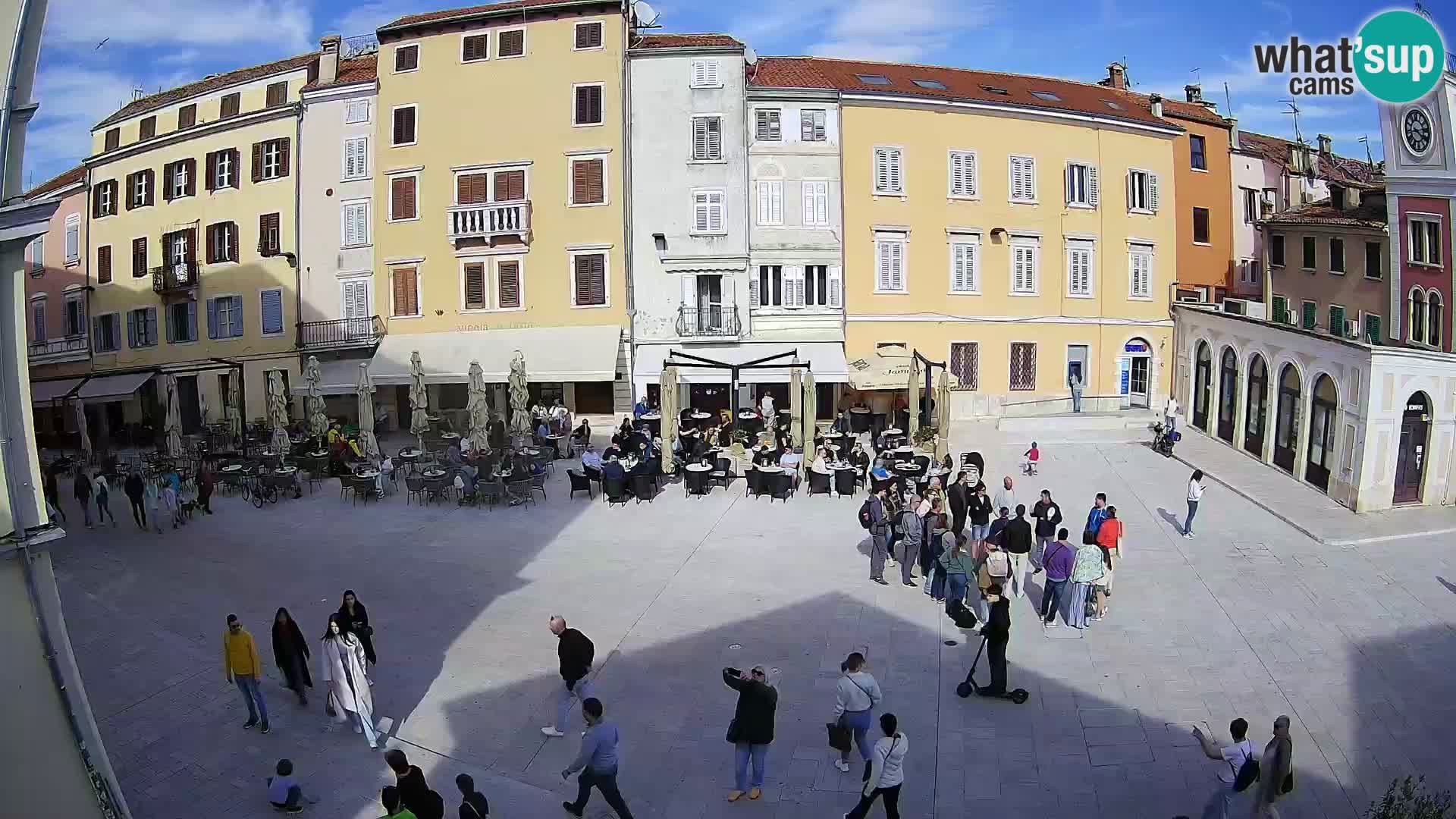 Rovinj Center Webcam – Main Square