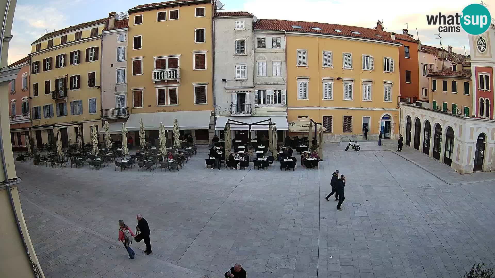 Webcam Rovinj Zentrum – Hauptplatz in Echtzeit