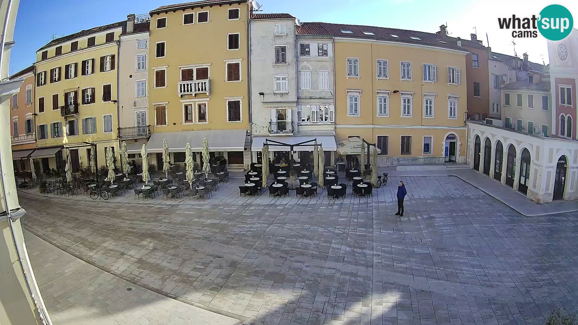 Webcam Rovinj Center – Plaza Principal