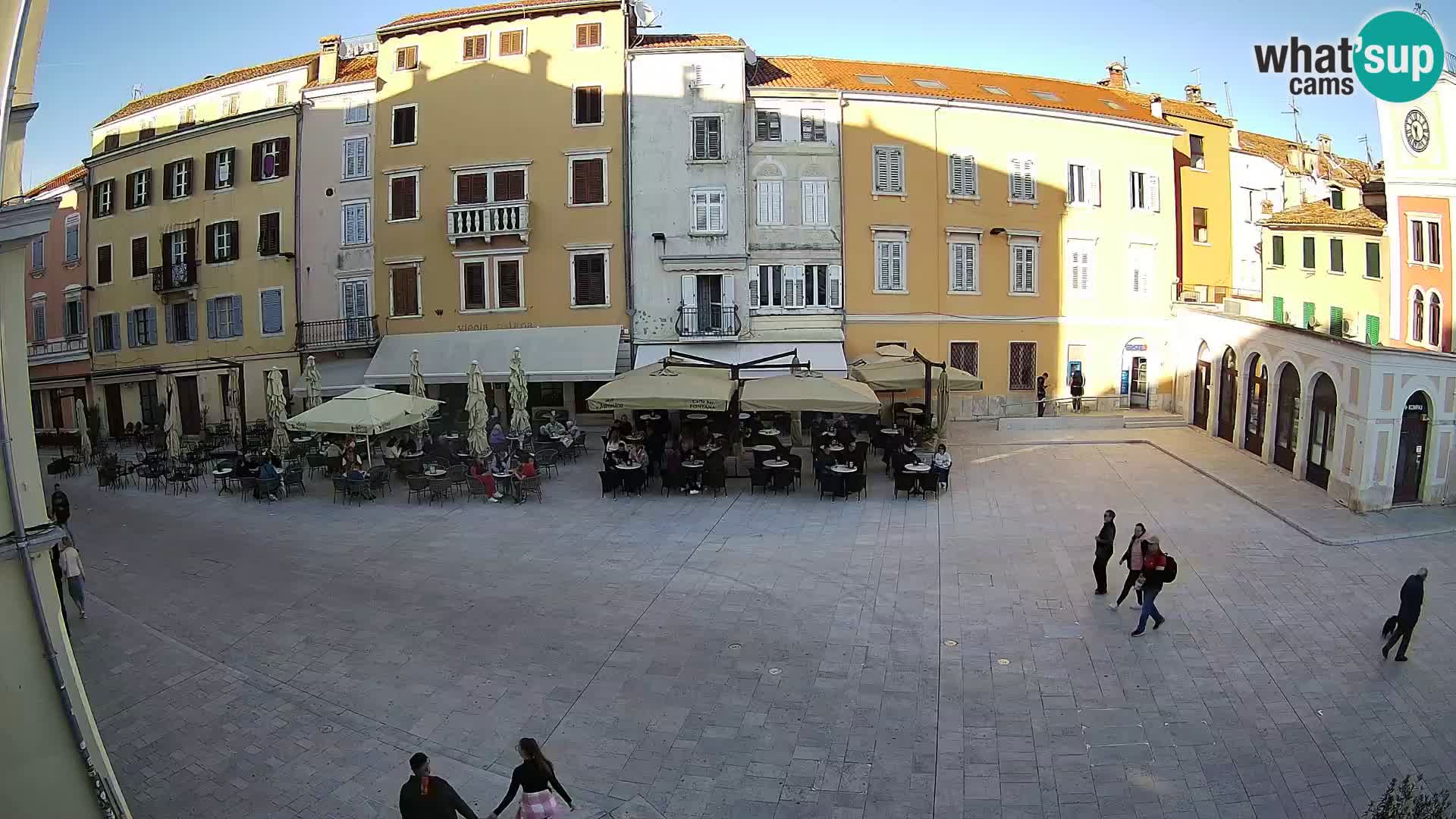 Webcam Rovinj Center – Plaza Principal
