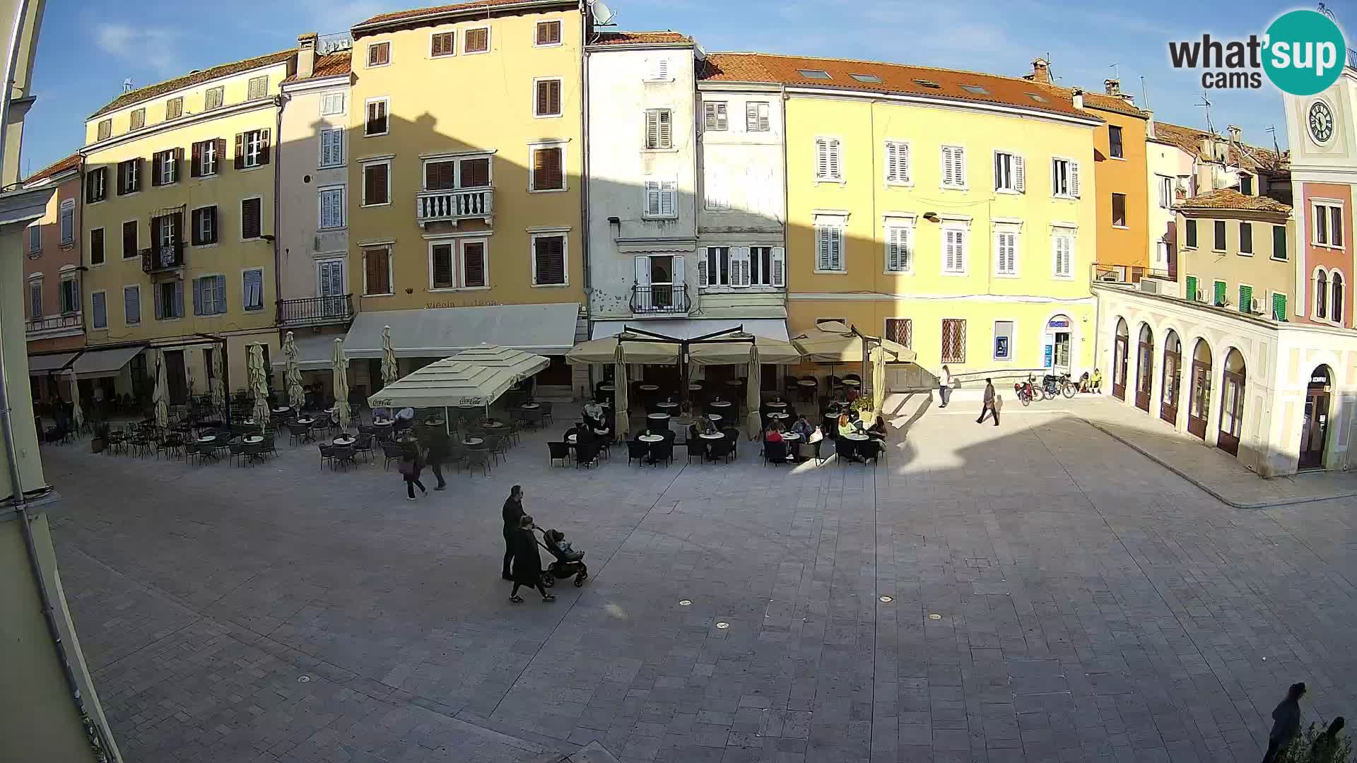 Webcam Rovigno Centro – Piazza Centrale