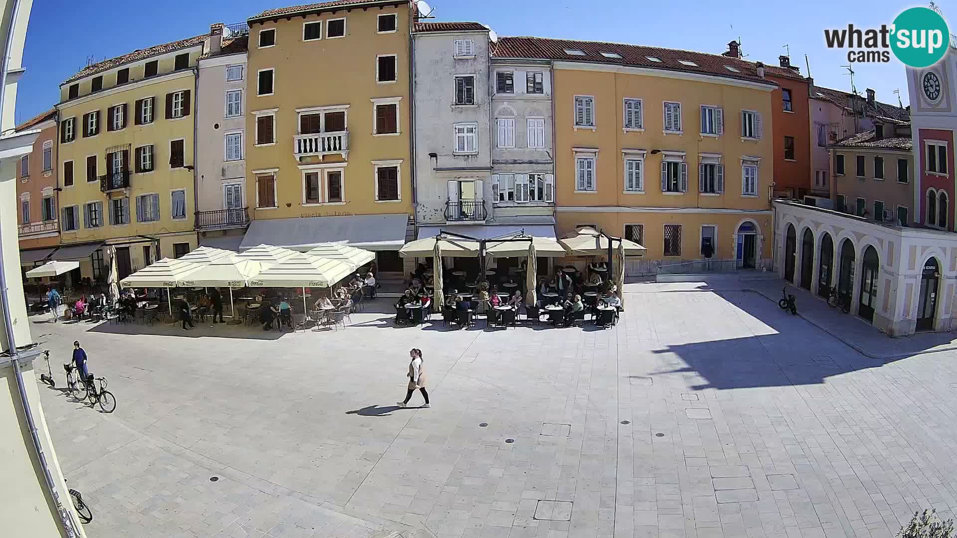 Webcam Rovinj Centar – glavni trg