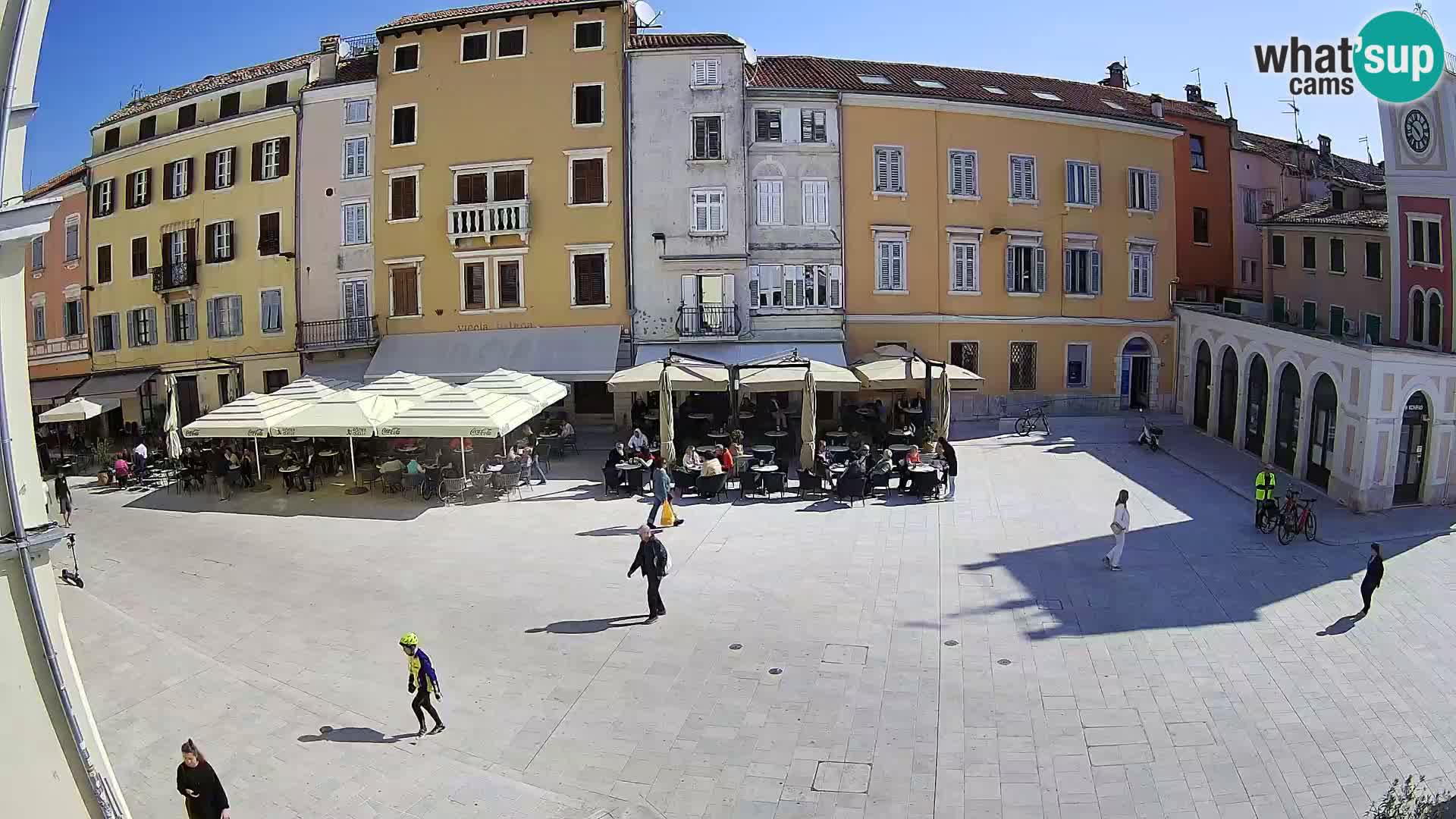 Webcam Rovinj Centar – glavni trg