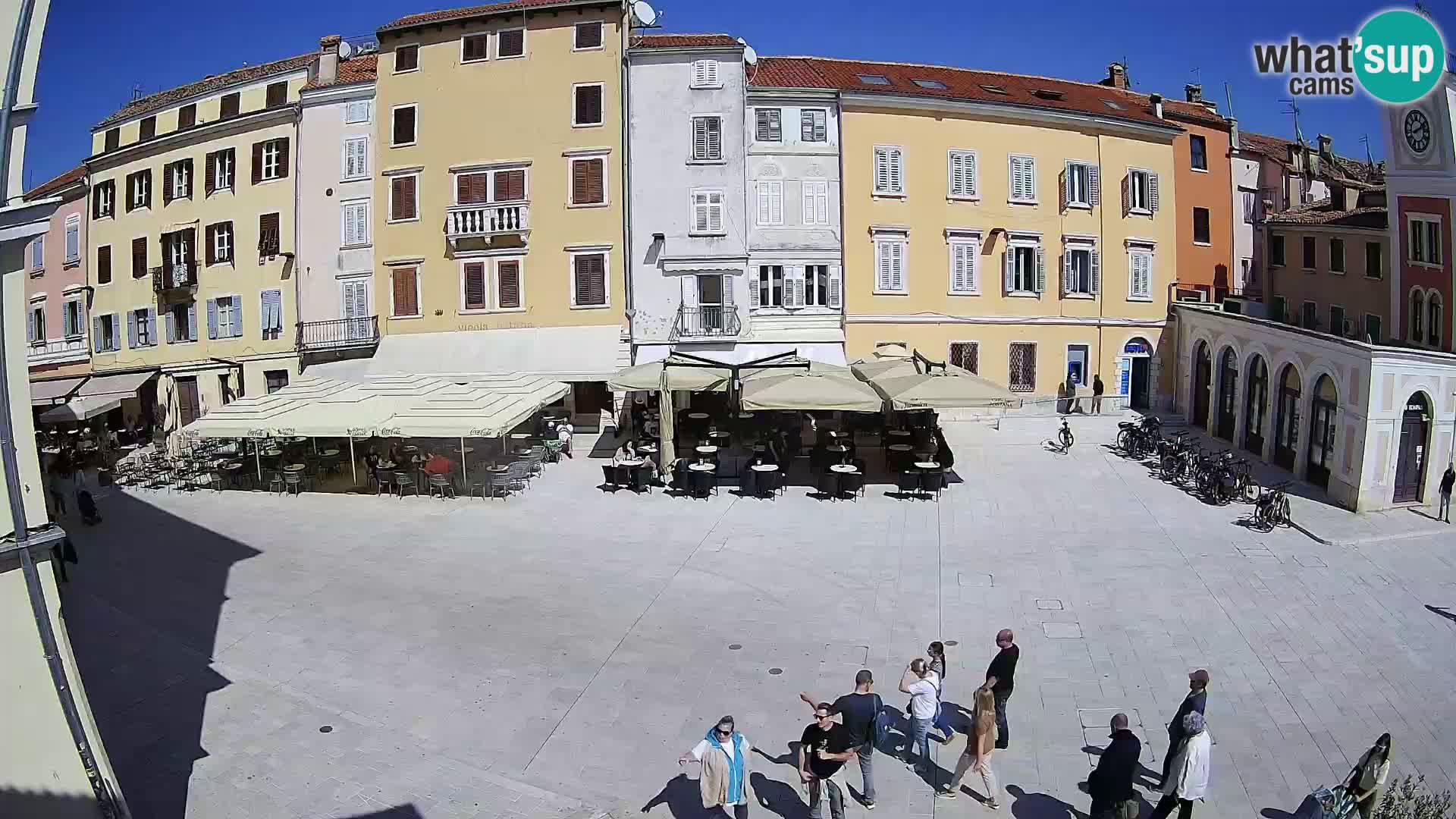 Rovinj Center Webcam – Main Square