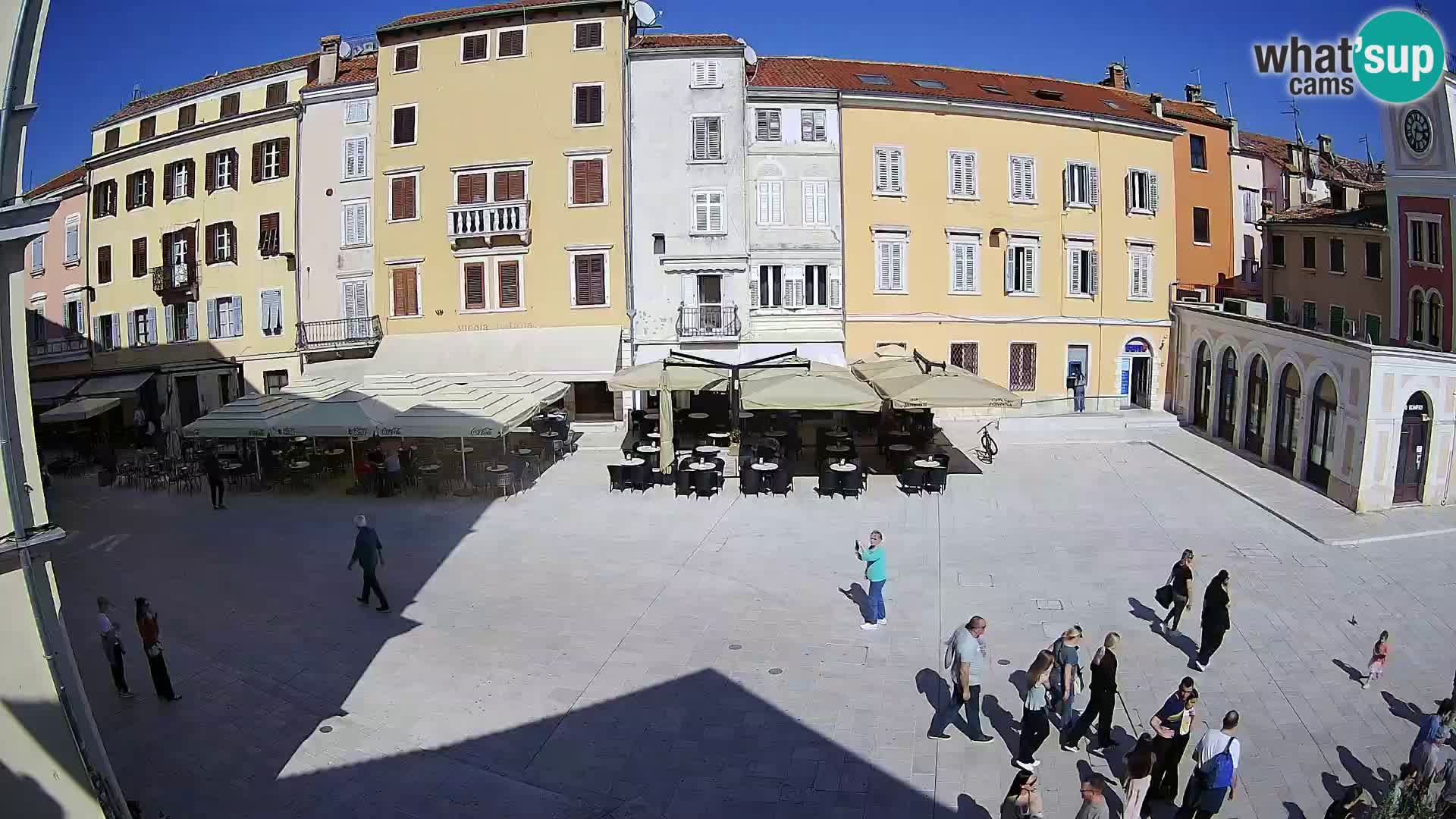 Webcam Rovinj Center – Plaza Principal