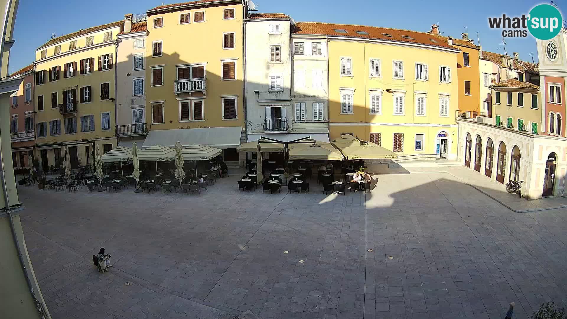 Spletna kamera Rovinj Center – Glavni trg