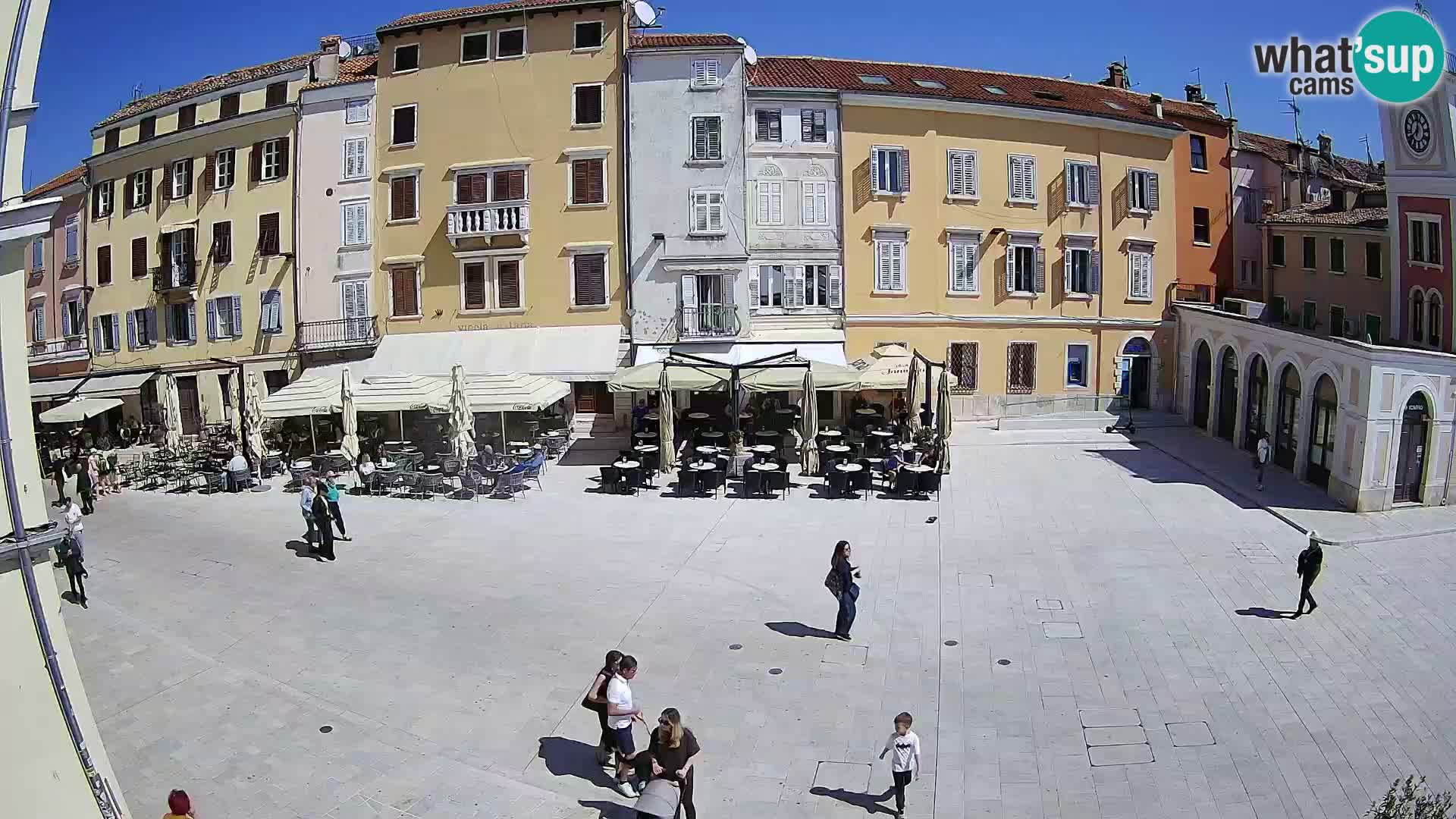 Webcam Rovigno Centro – Piazza Centrale