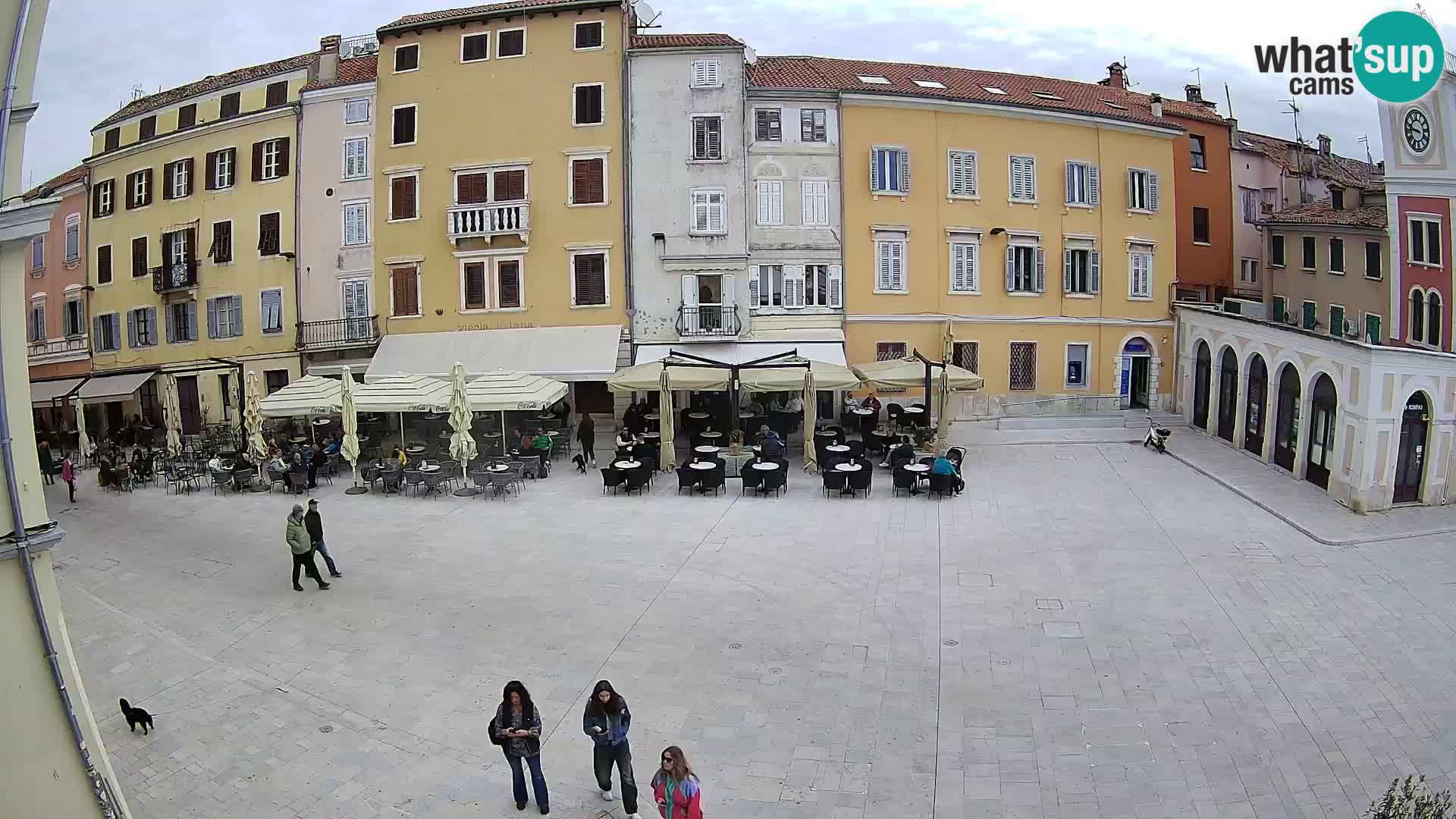 Spletna kamera Rovinj Center – Glavni trg