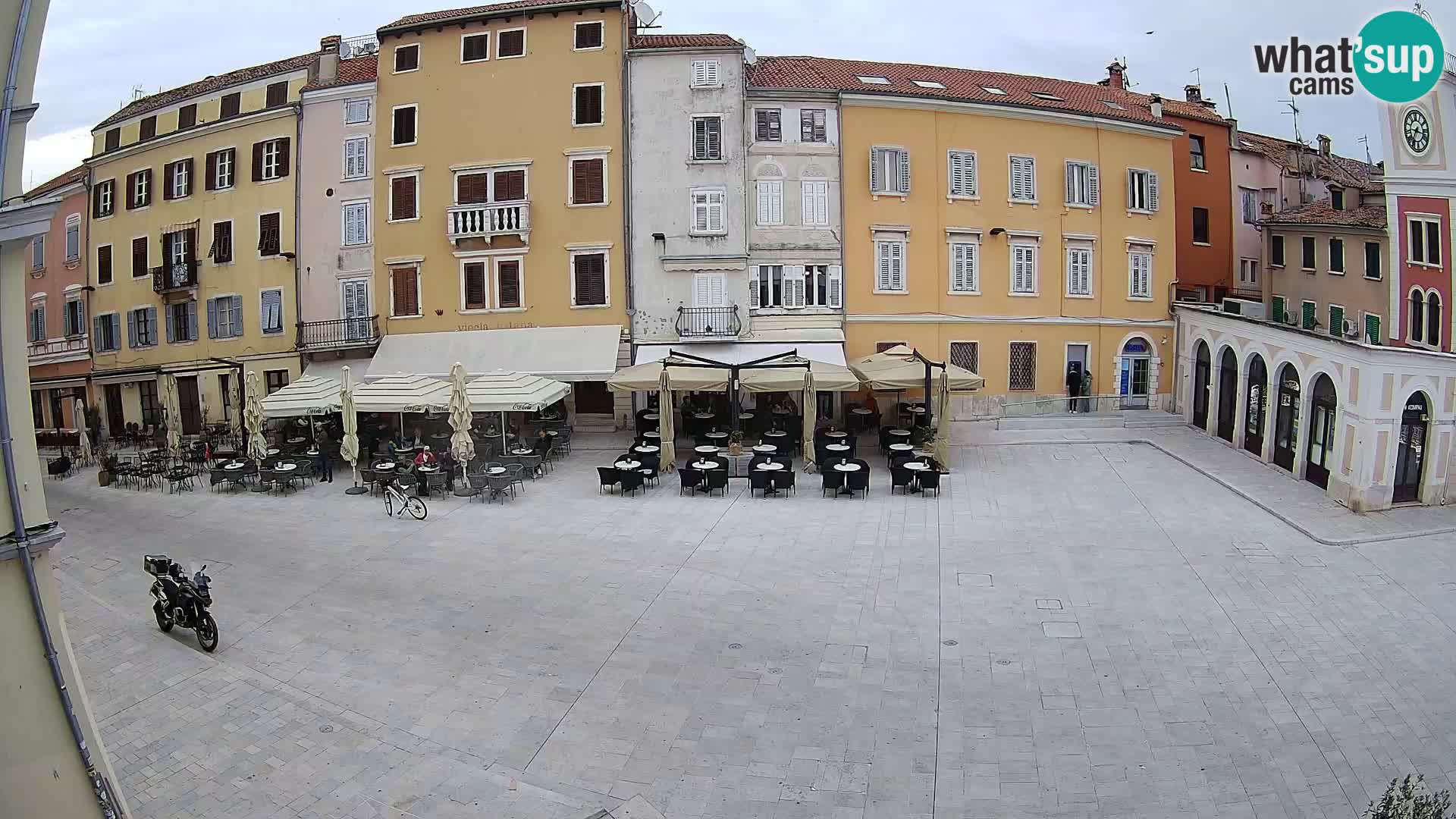 Webcam Rovinj Center – Plaza Principal