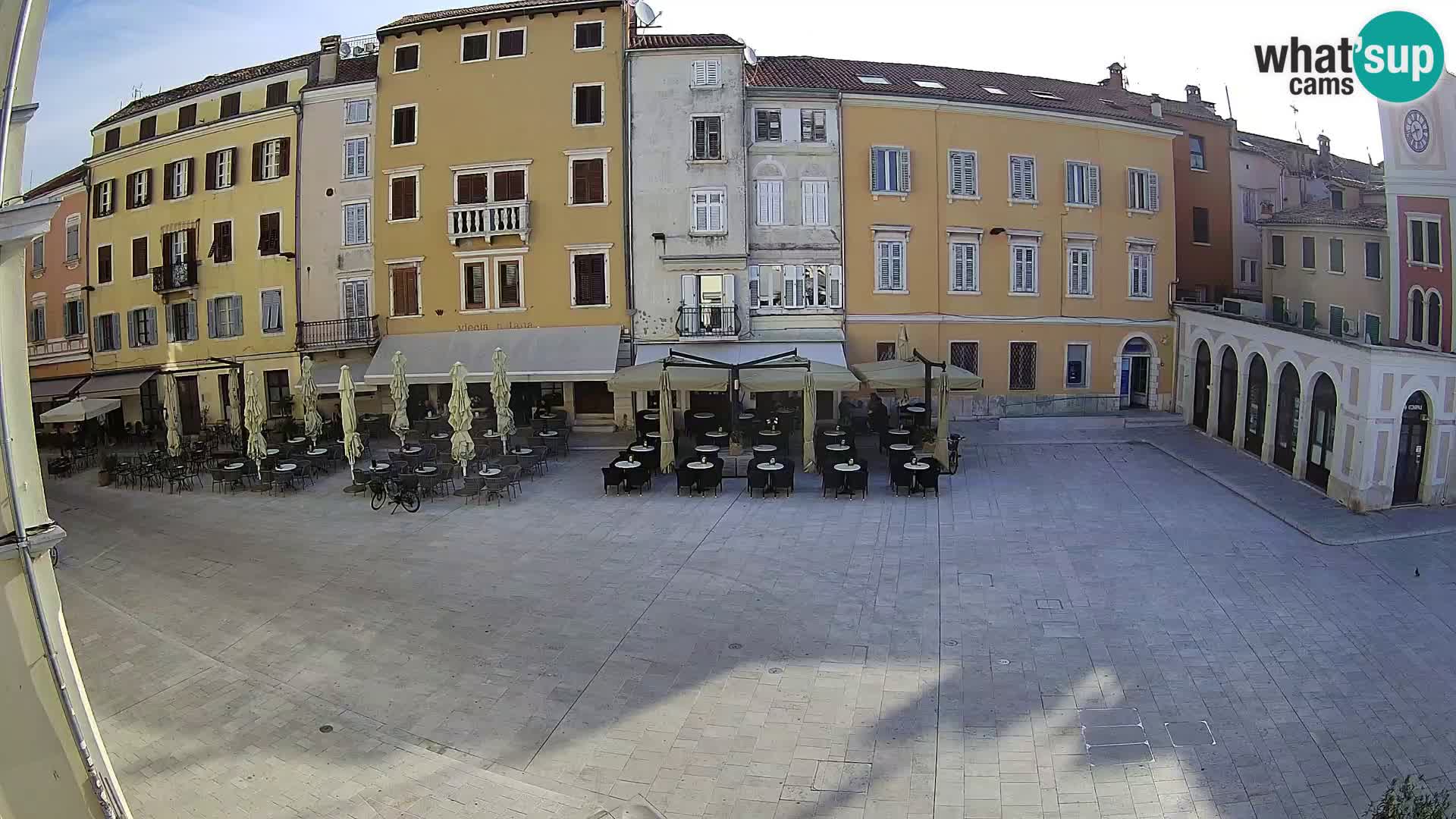 Webcam Rovinj Center – Plaza Principal