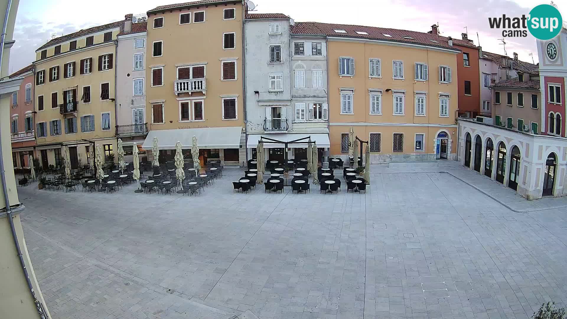 Webcam Rovigno Centro – Piazza Centrale