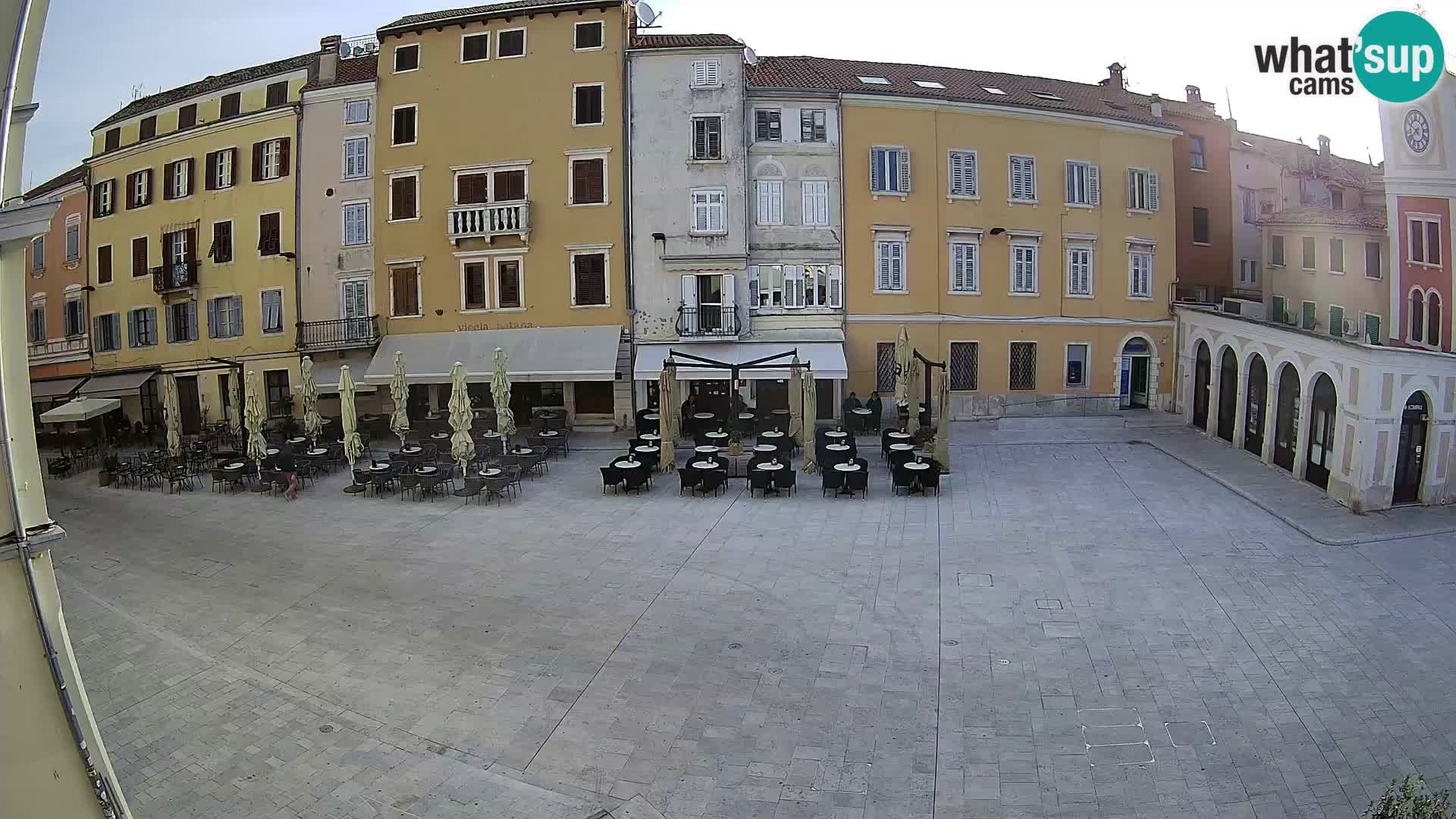 Webcam Rovinj Center – Plaza Principal